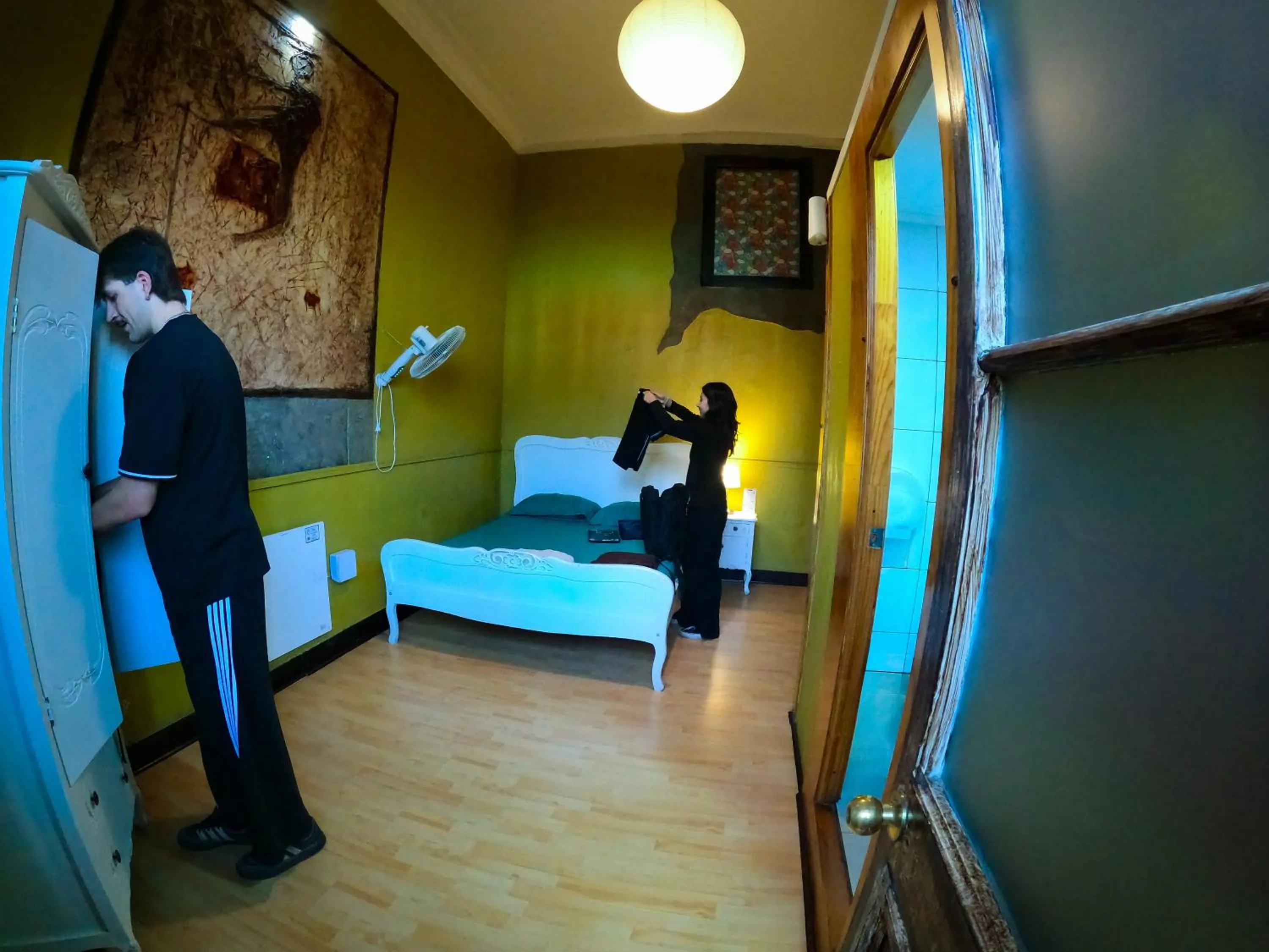 Bed in Hostal Providencia