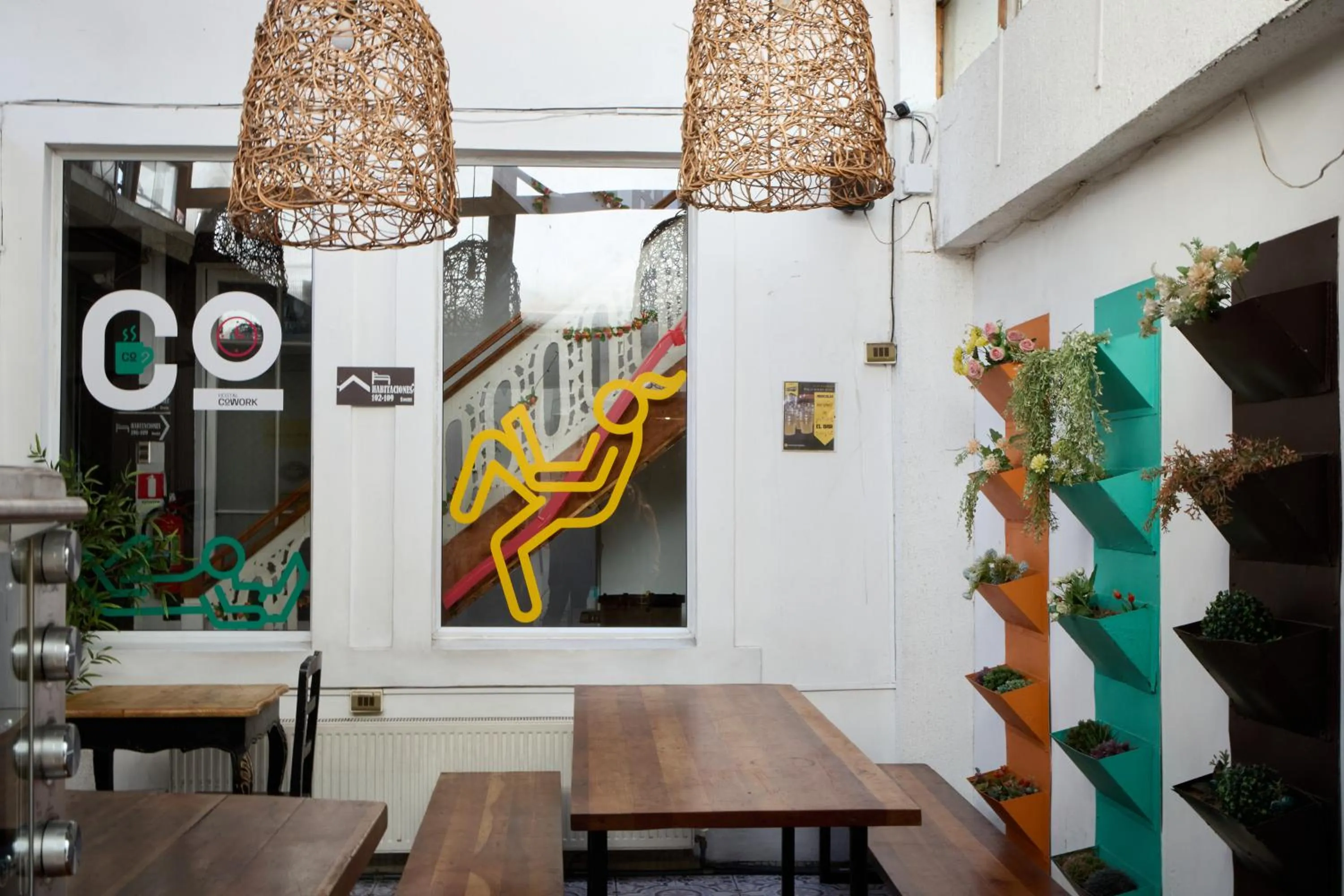 Decorative detail in Hostal Providencia