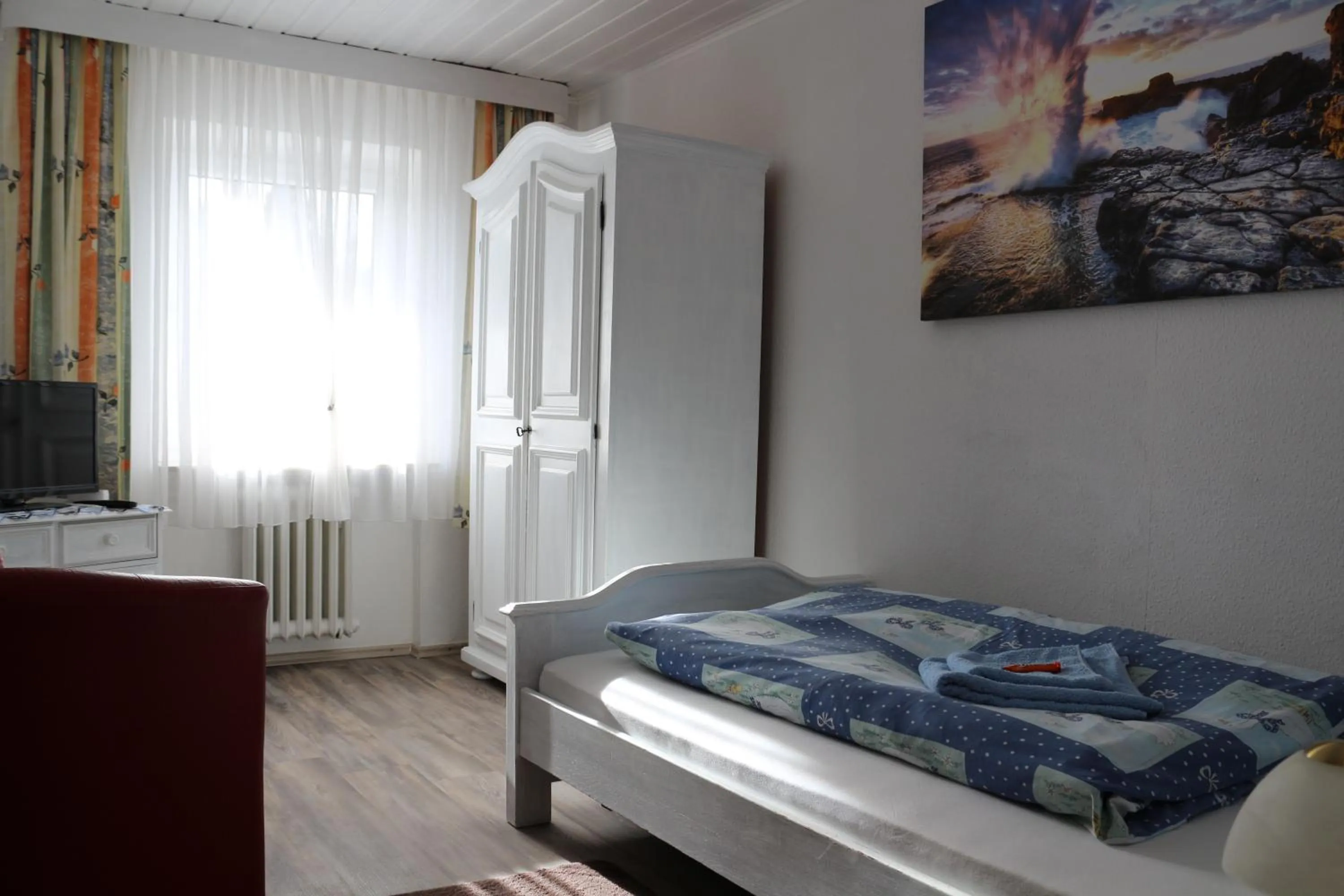 Bed in Pension Fernblick