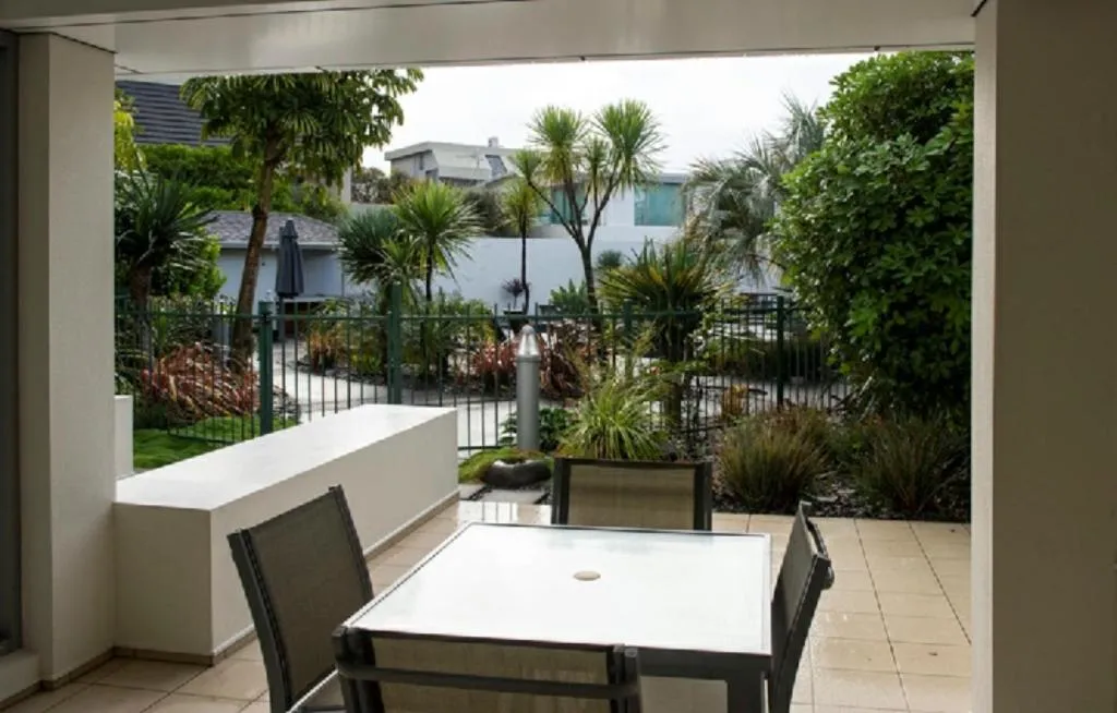 Patio in Cutterscove Resort Apartments