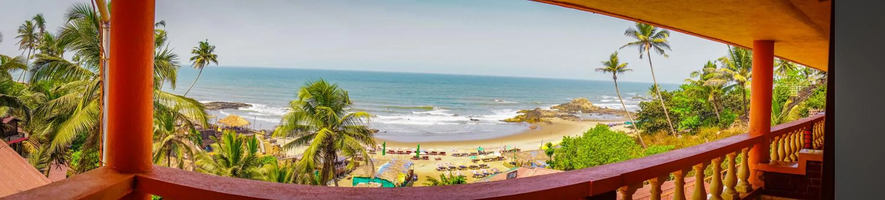 Balcony/Terrace in Alcove Resort Vagator