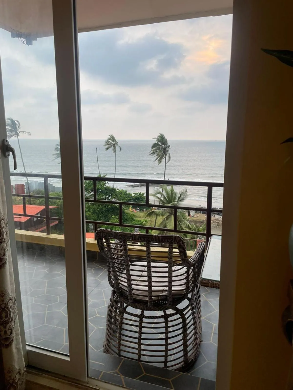 Sea view in Alcove Resort Vagator