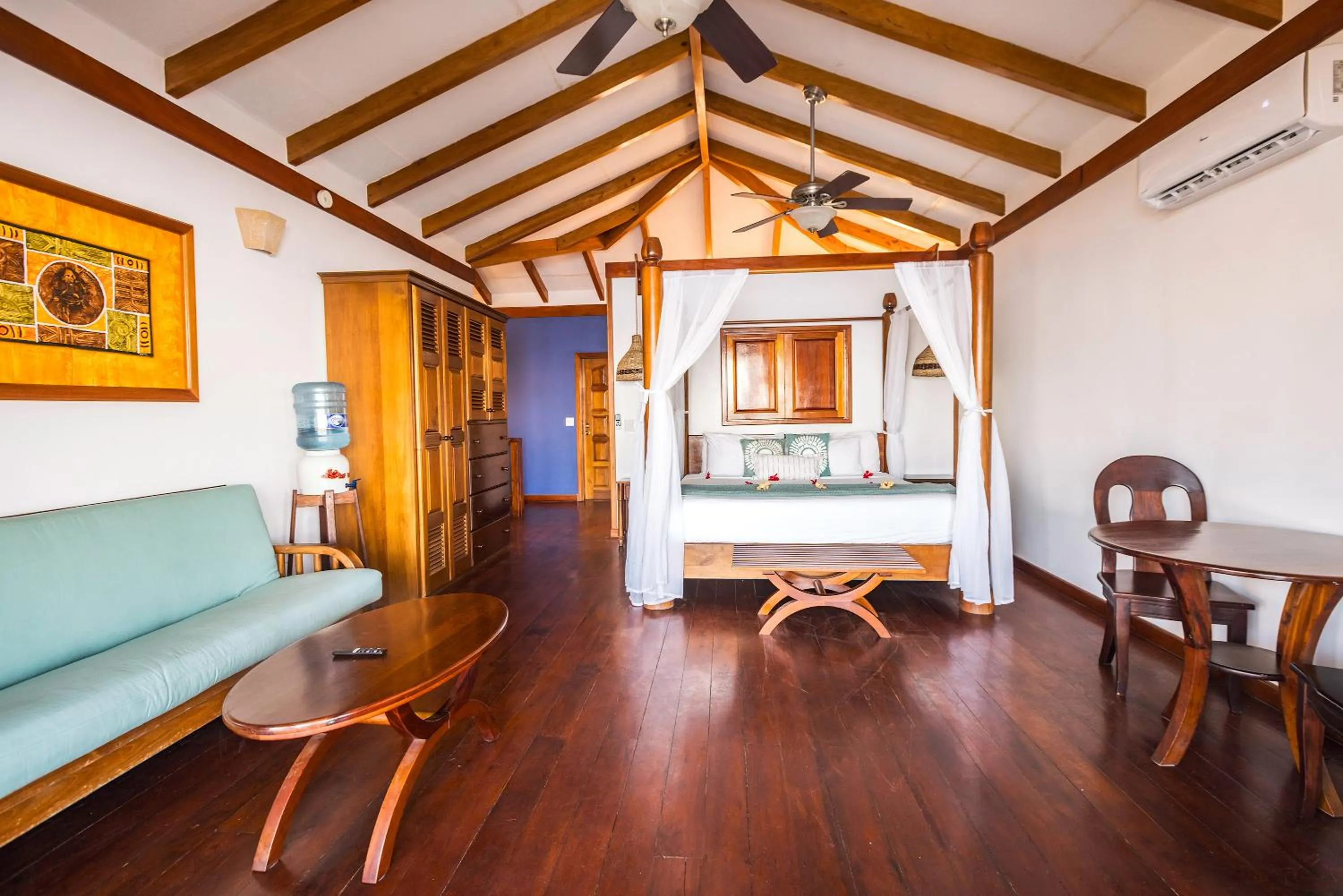 Bedroom in Hopkins Bay Belize a Muy'Ono Resort