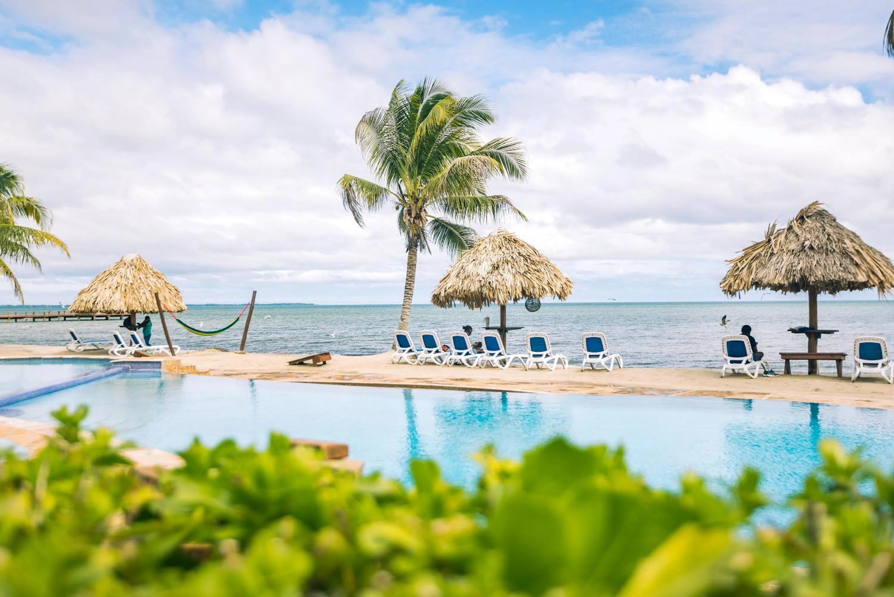 Swimming pool in Hopkins Bay Belize a Muy'Ono Resort