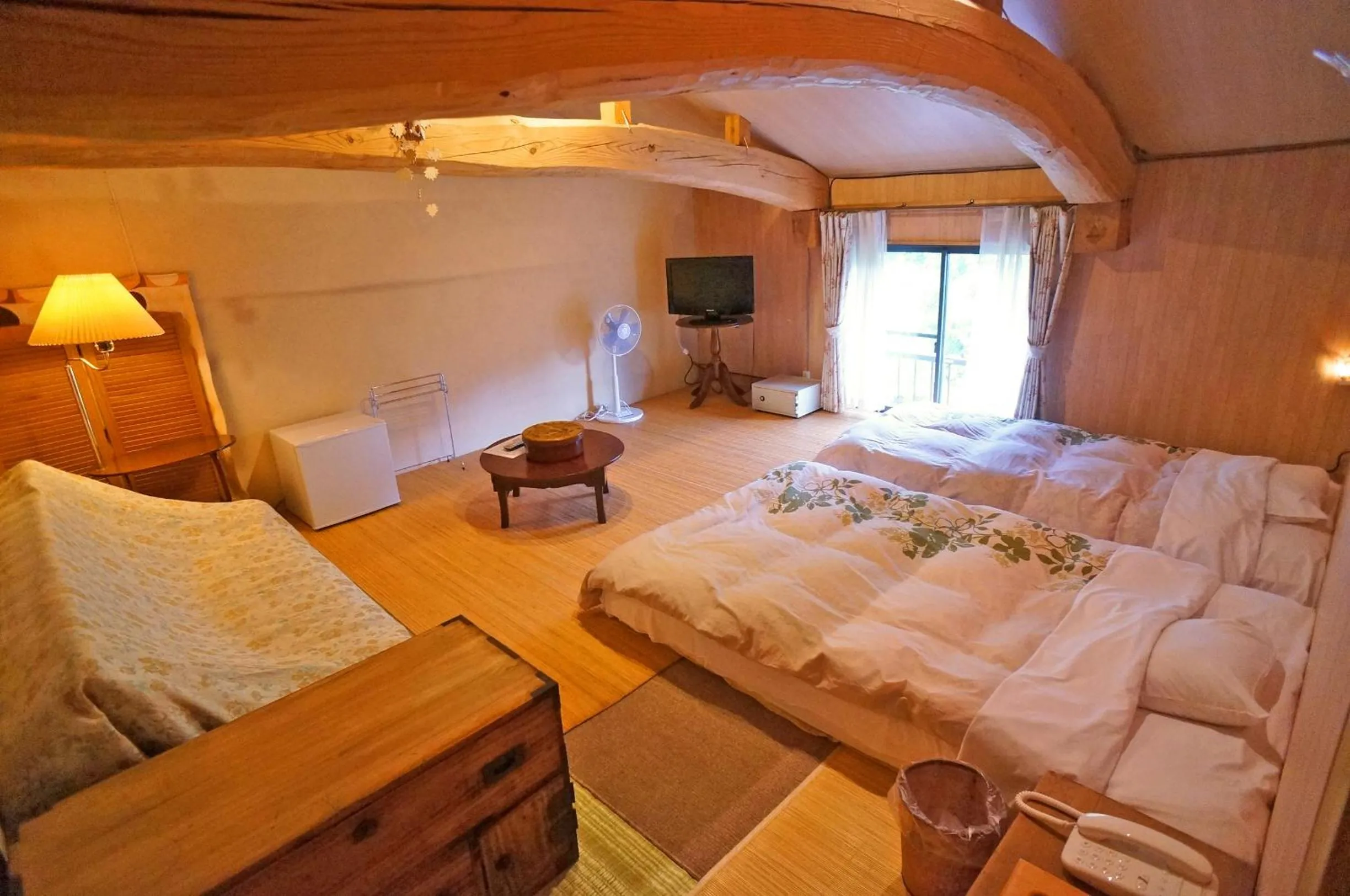 Photo of the whole room, Bed in Yufunoyado Kifu