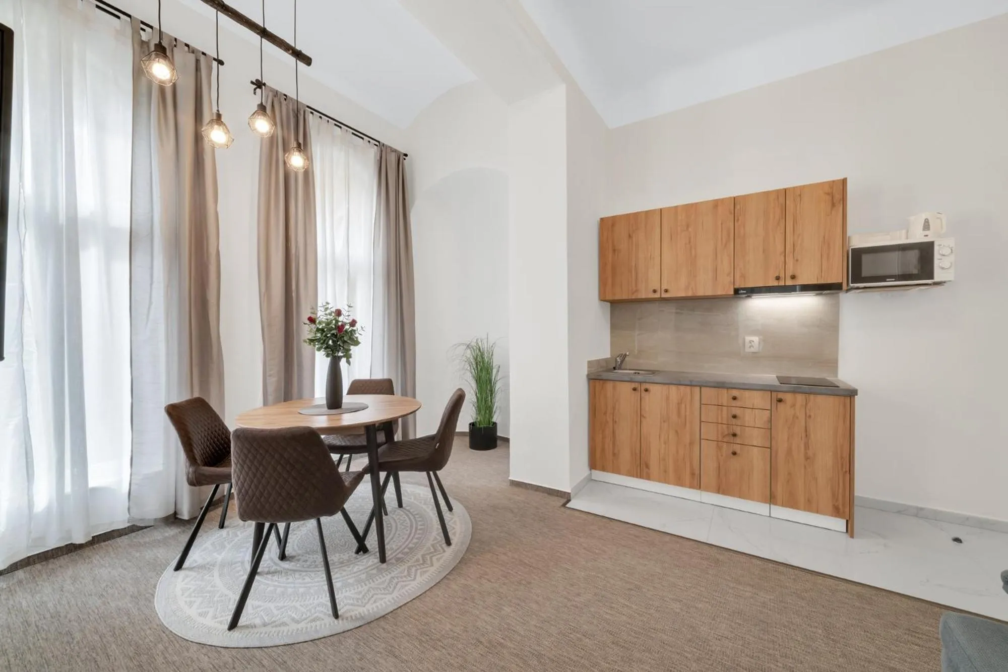 Kitchen or kitchenette in Rezidence Villa Gloria