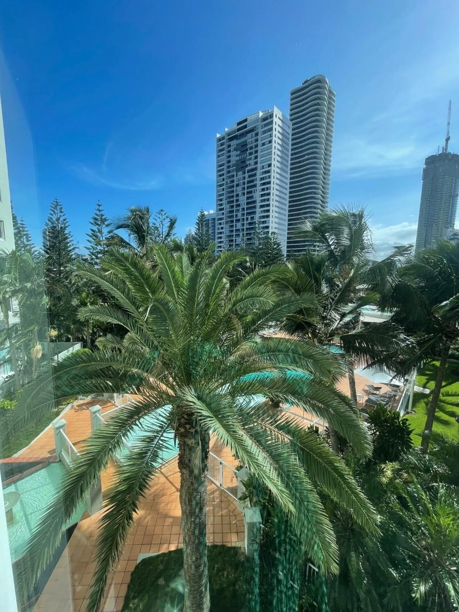 Pool view in Carmel by the Sea