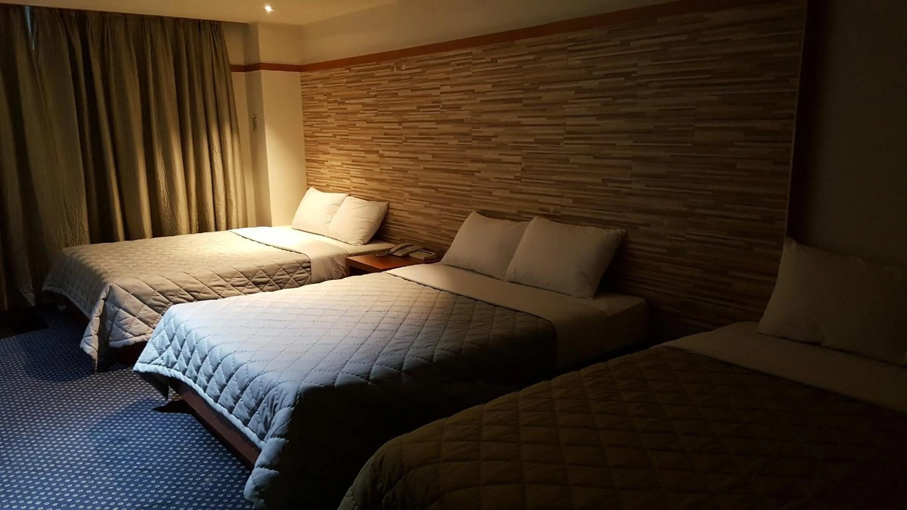 Bed in Incheon Airport Hotel Zeumes