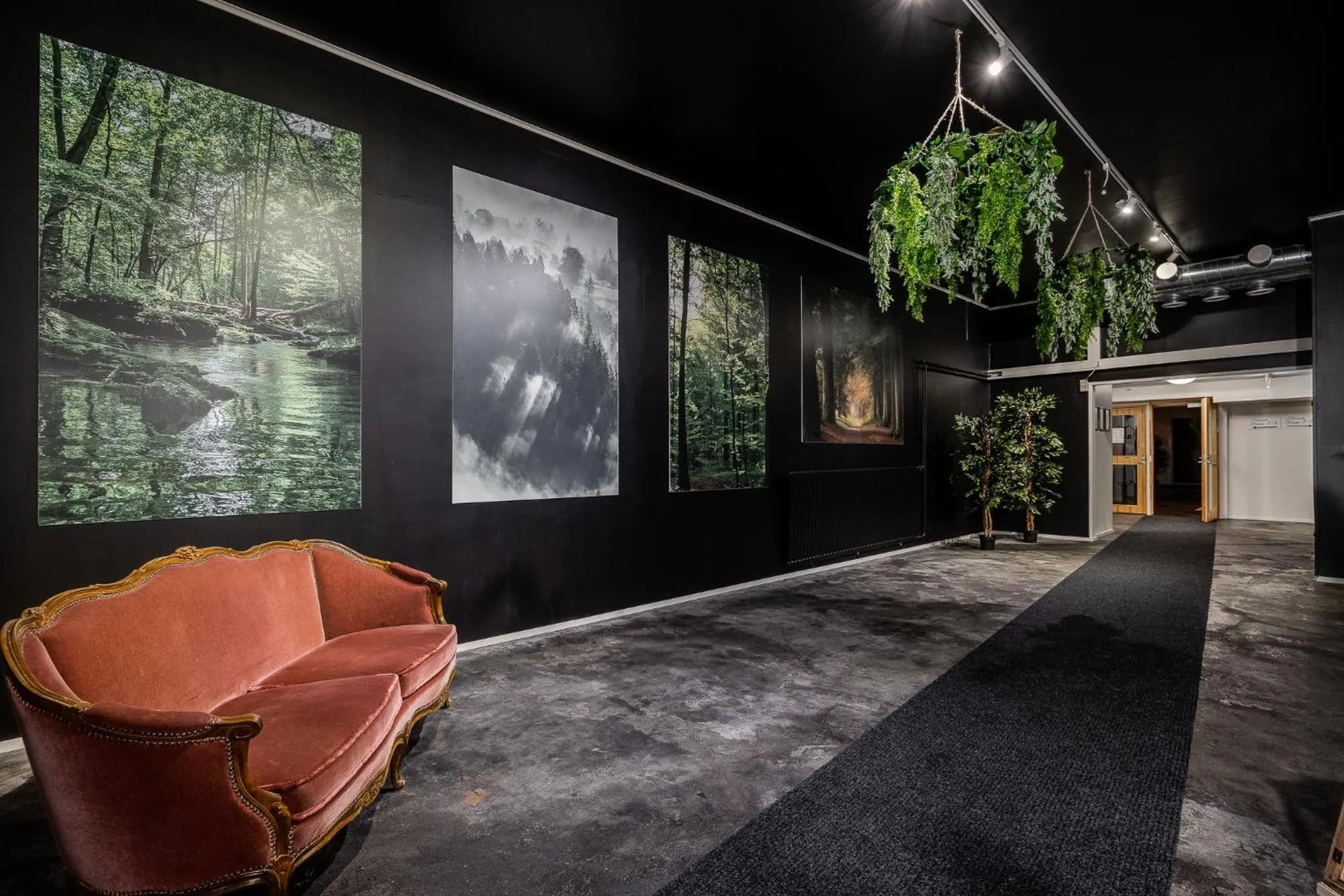 Lobby or reception in Hotelli Keskipiste