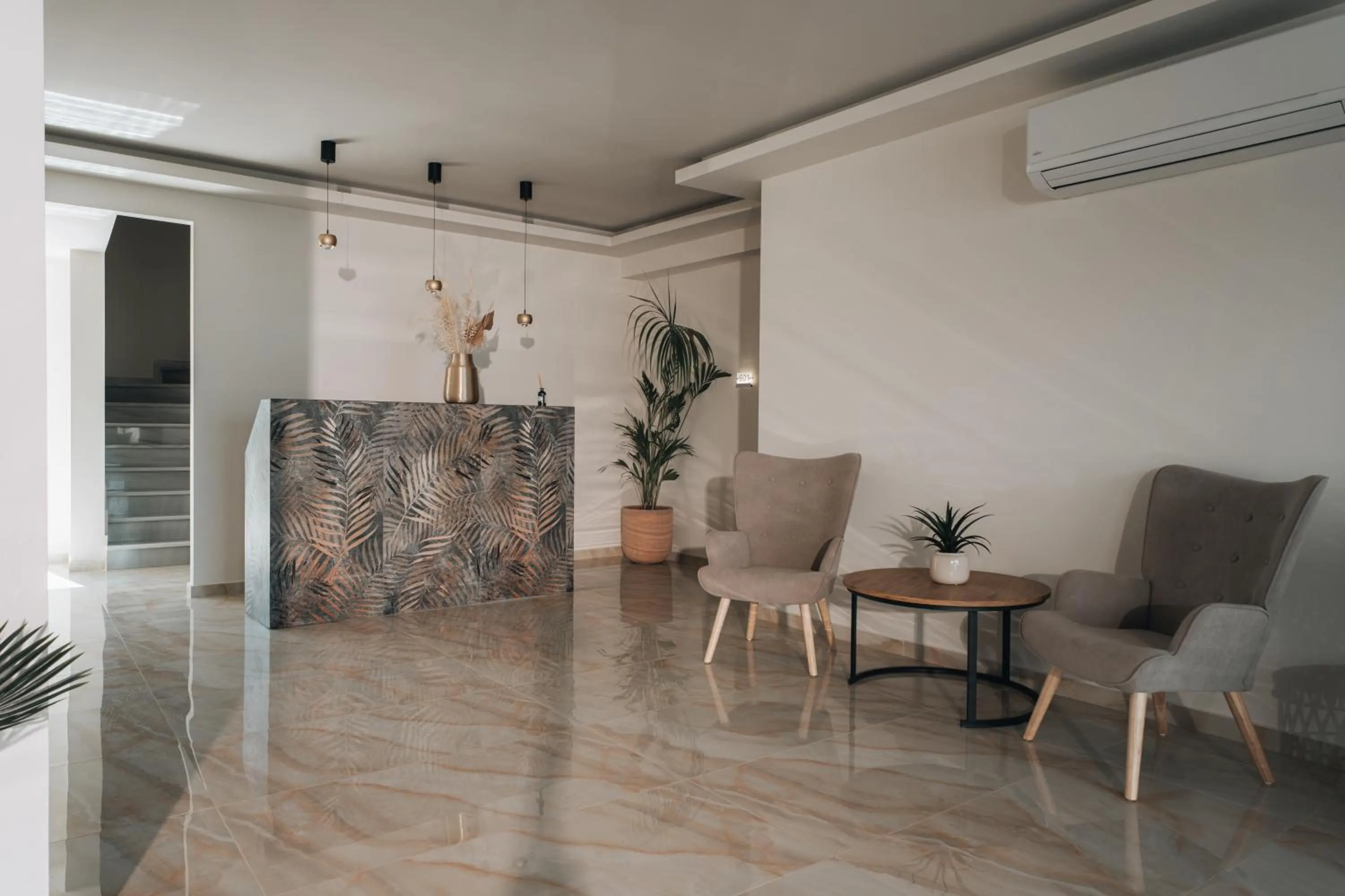 Seating area in Golden Coast Beachfront Resort