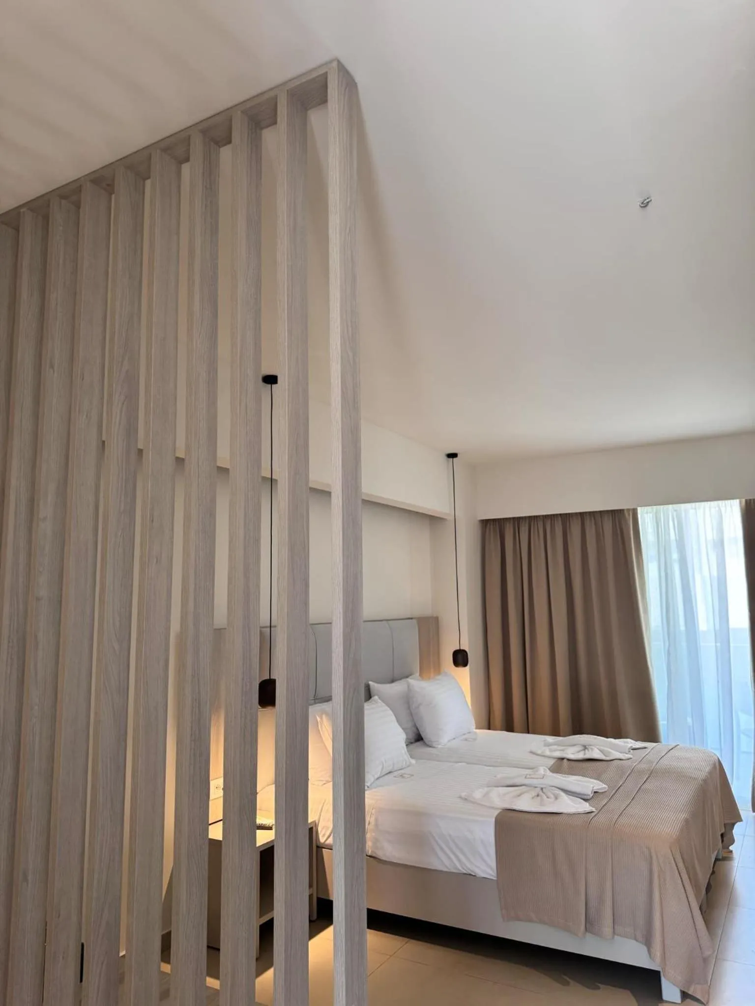 Bed in Golden Coast Beachfront Resort