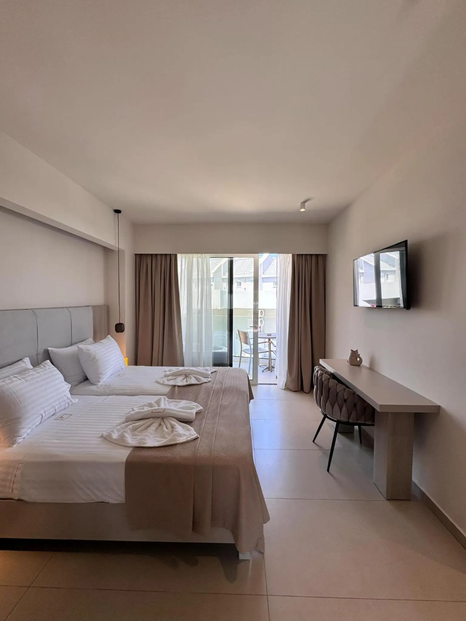 Bed in Golden Coast Beachfront Resort