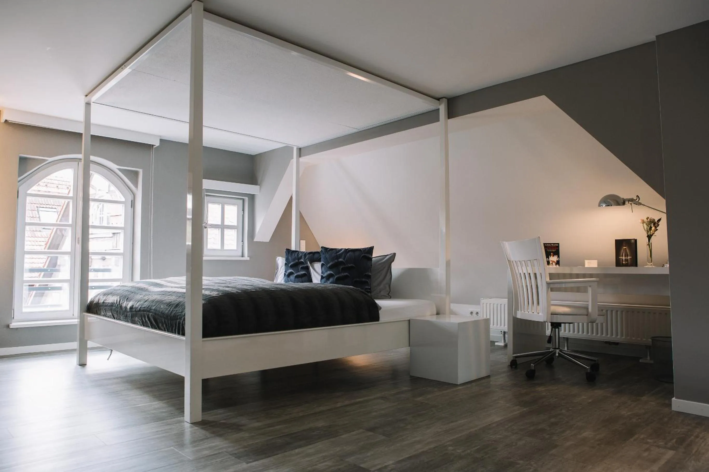 Photo of the whole room, Bed in Boutique Hotel Pfauen