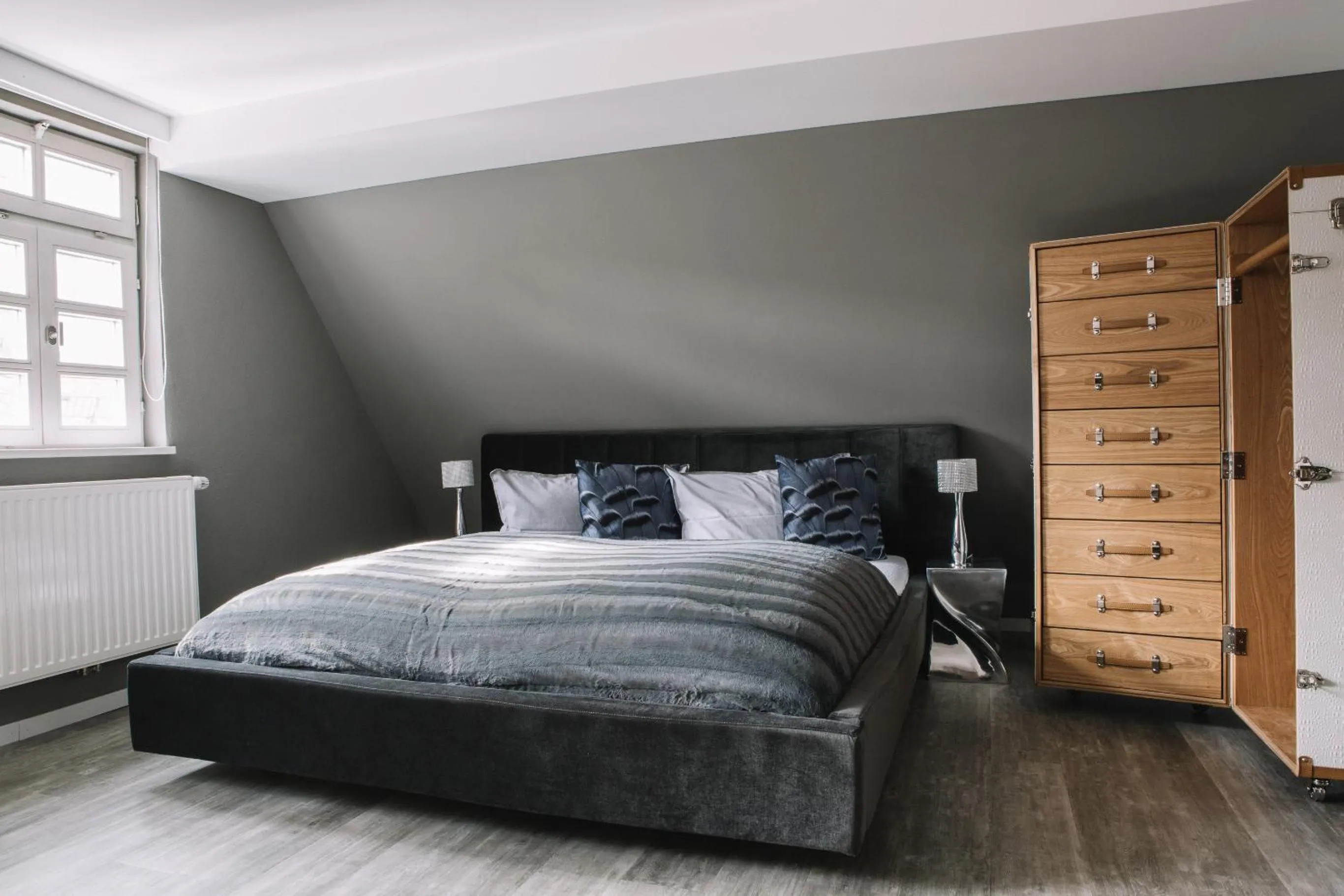 Photo of the whole room, Bed in Boutique Hotel Pfauen