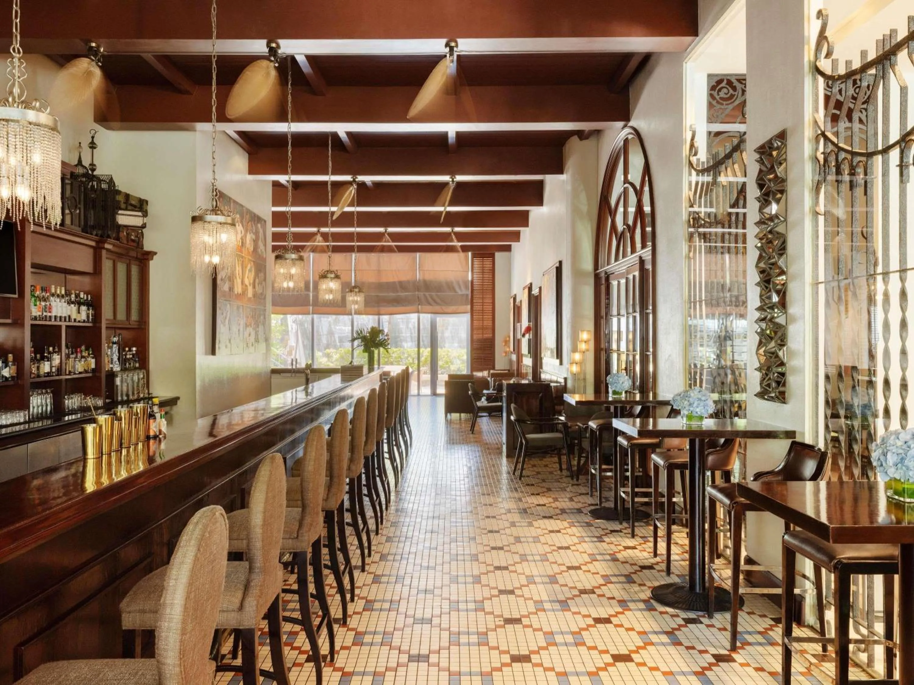 Lounge or bar in Fairmont Makati