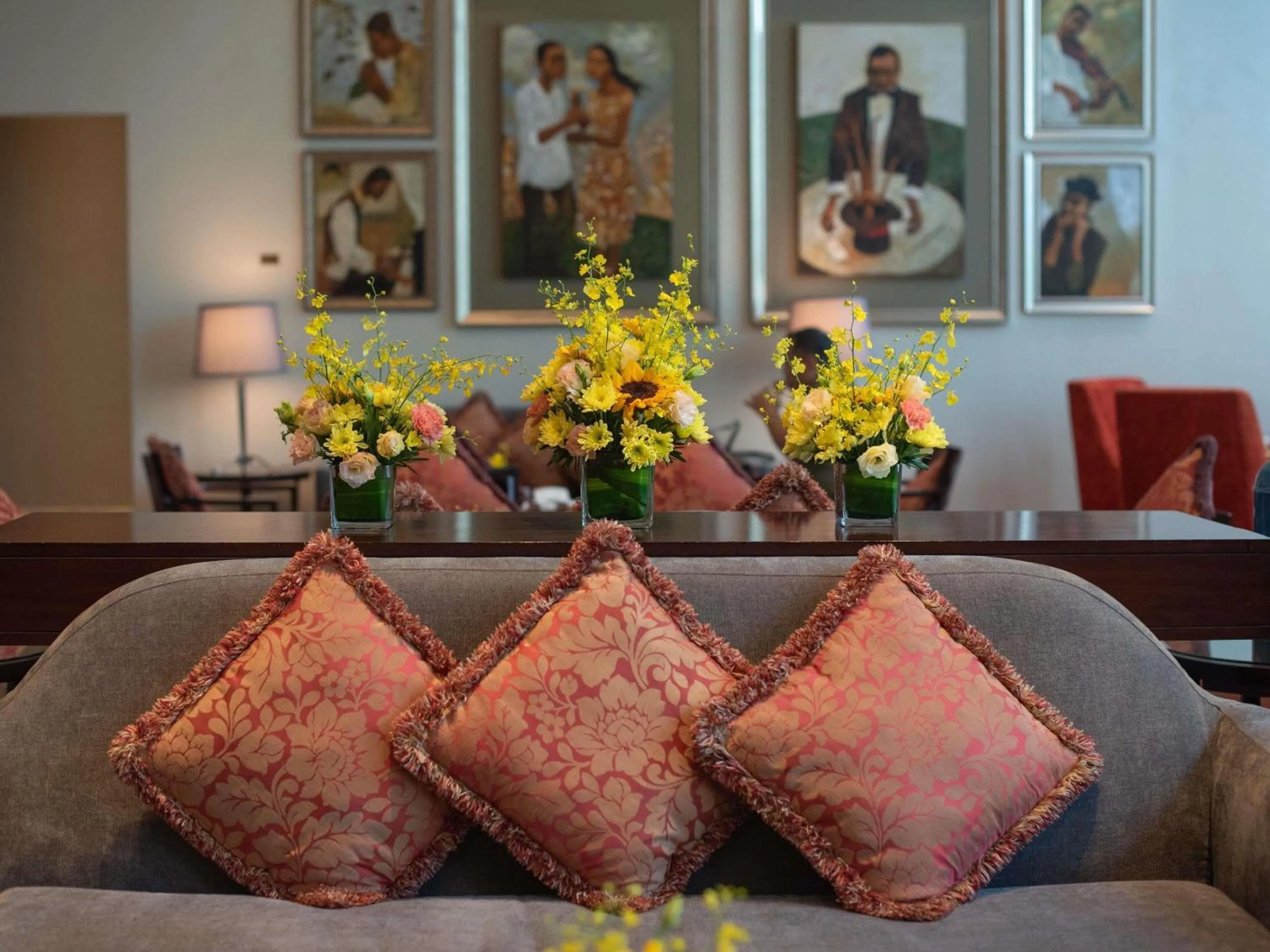 Lounge or bar in Fairmont Makati