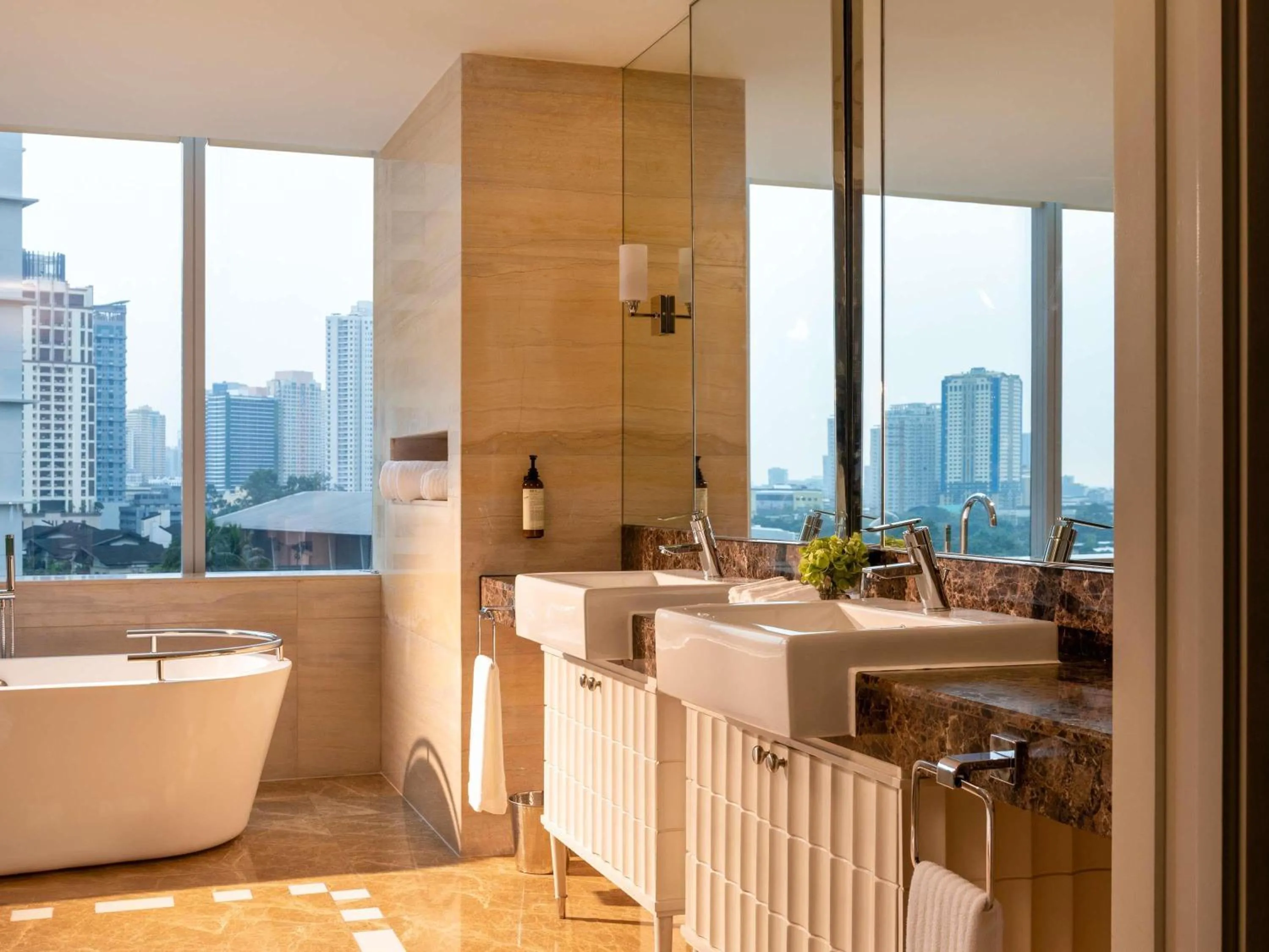 Bedroom in Fairmont Makati