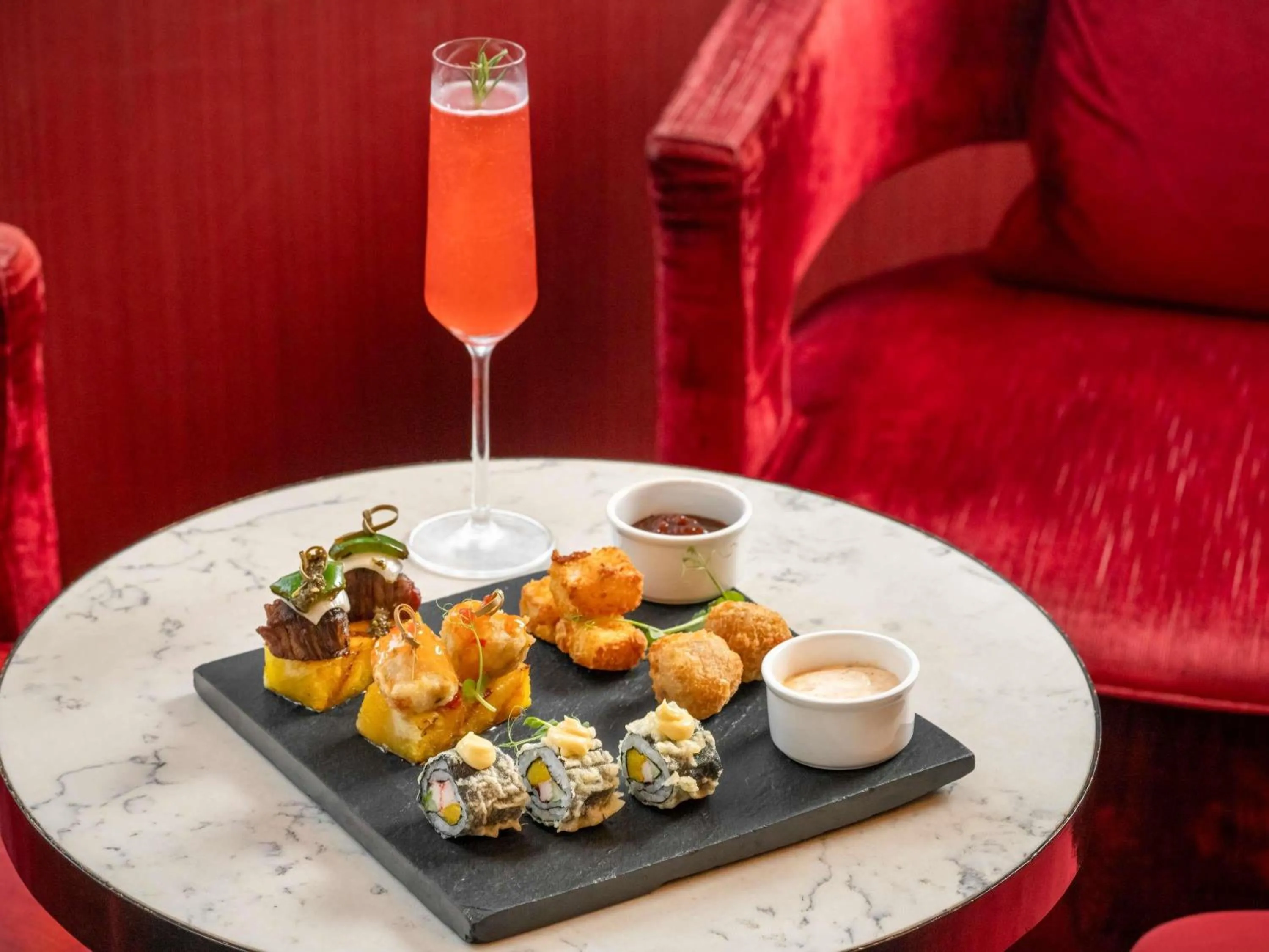 Lounge or bar in Raffles Makati