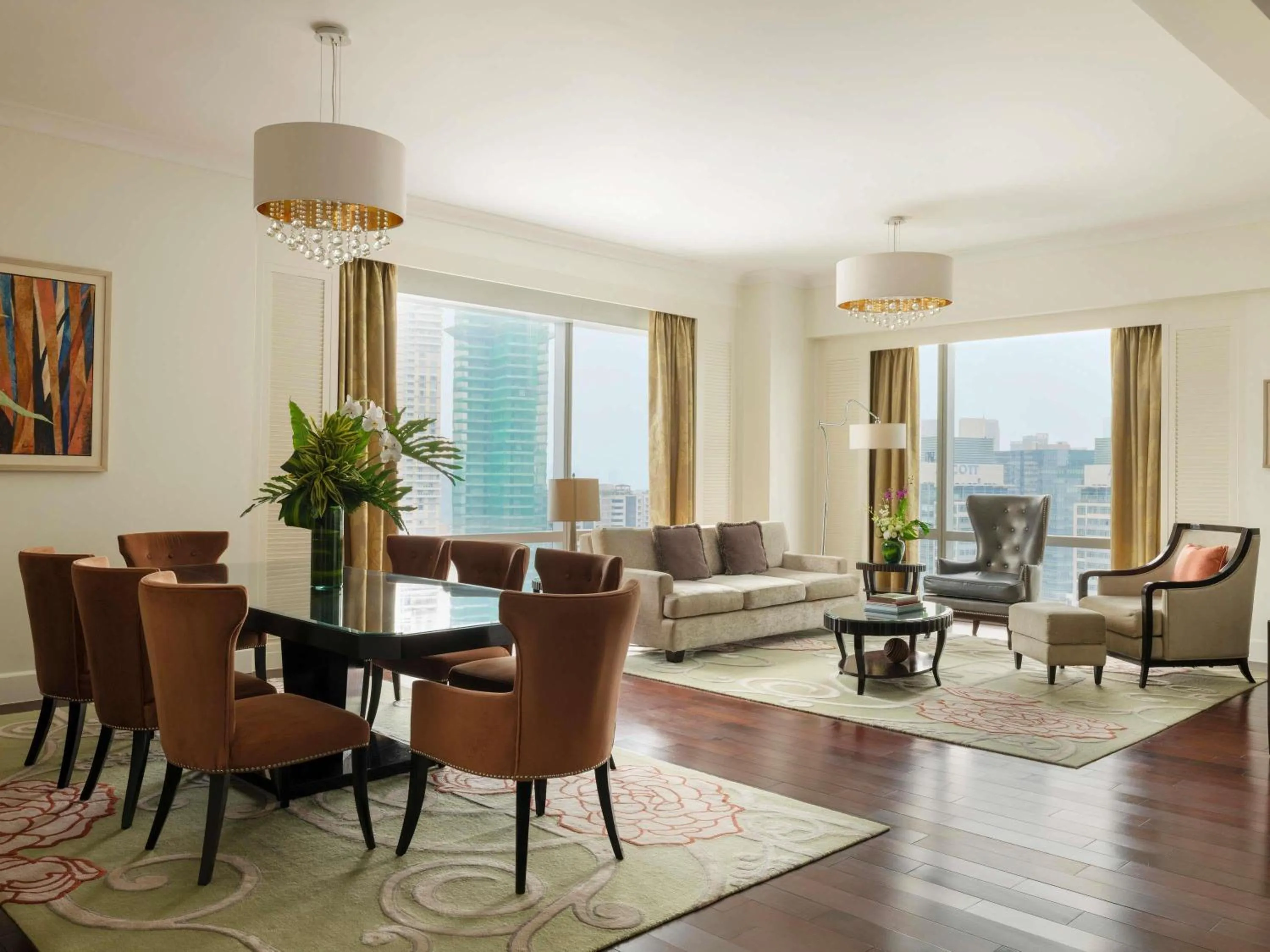 Bedroom in Raffles Makati