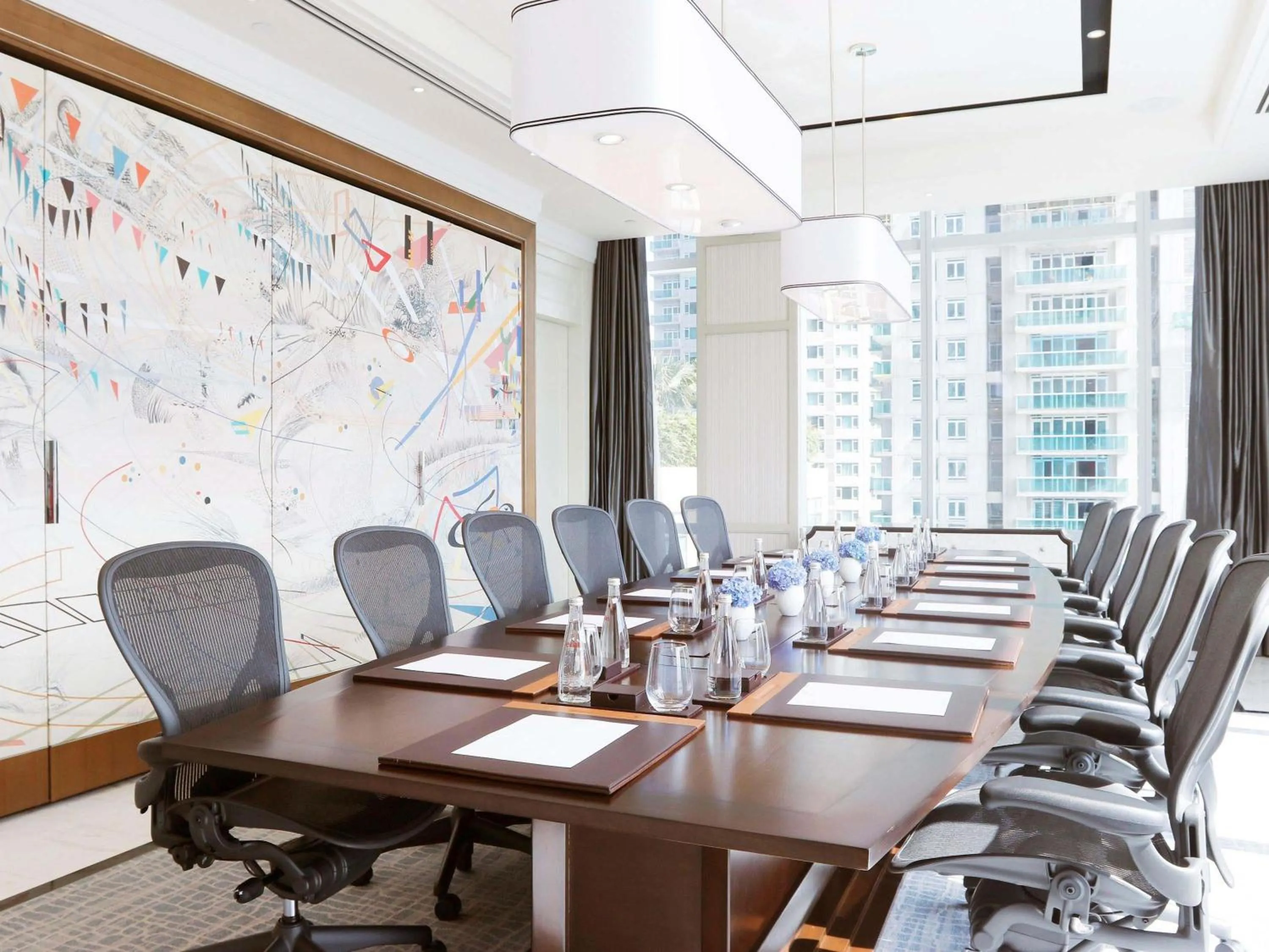 Meeting/conference room in Raffles Makati