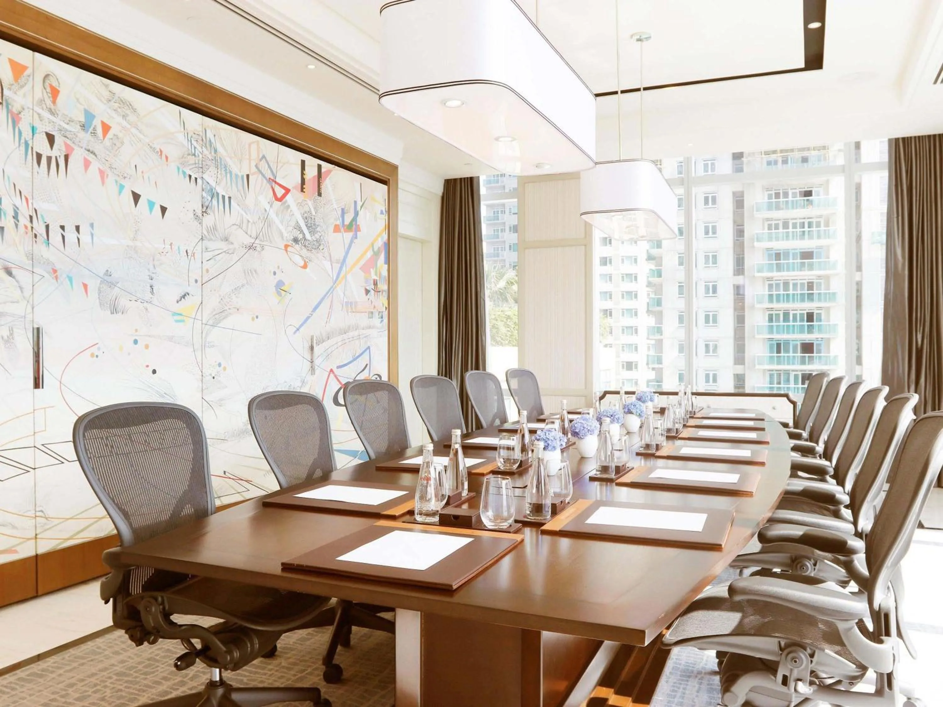 Meeting/conference room in Raffles Makati