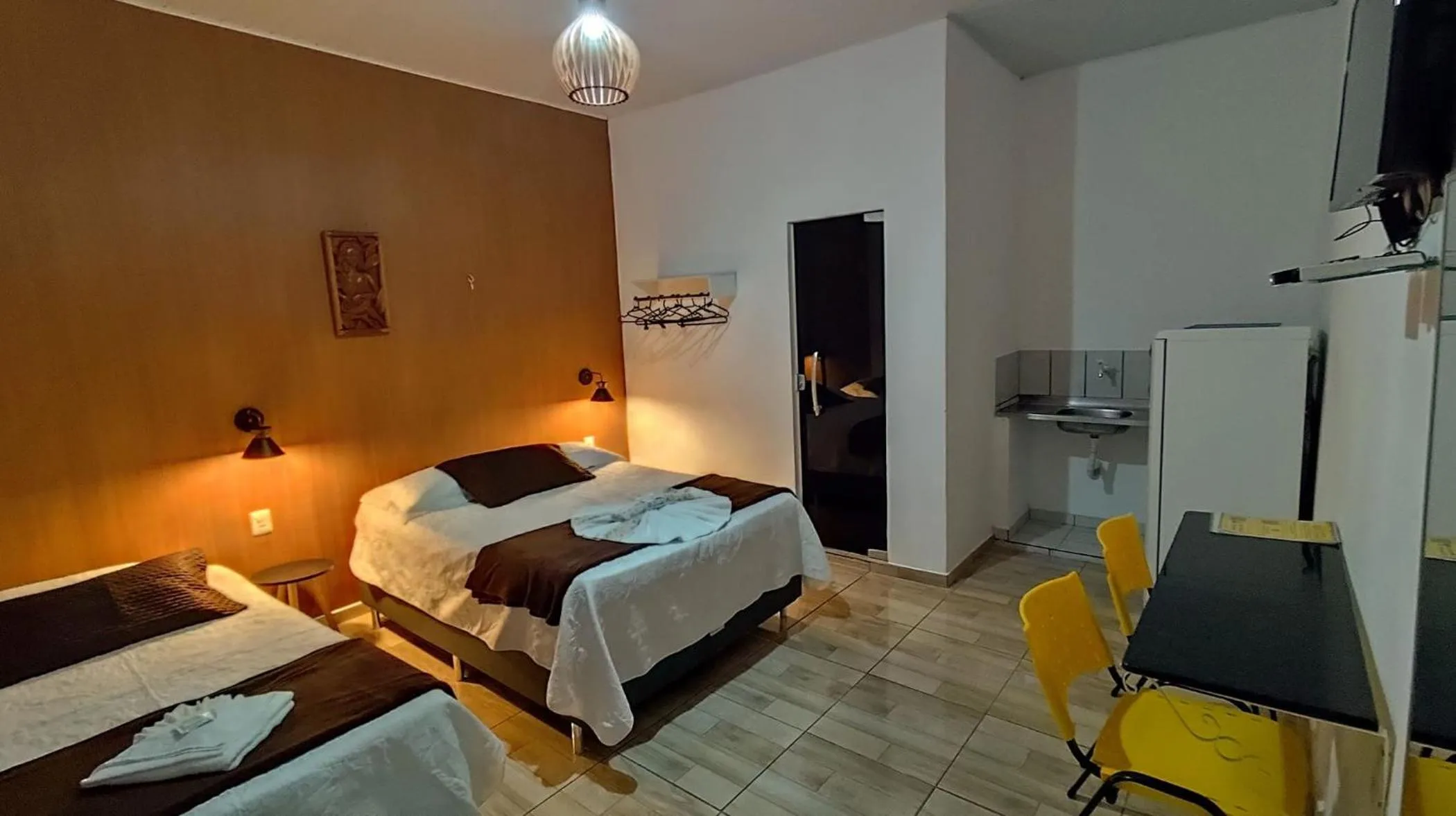 Bed in Pousada Solar Encanto do Marajó