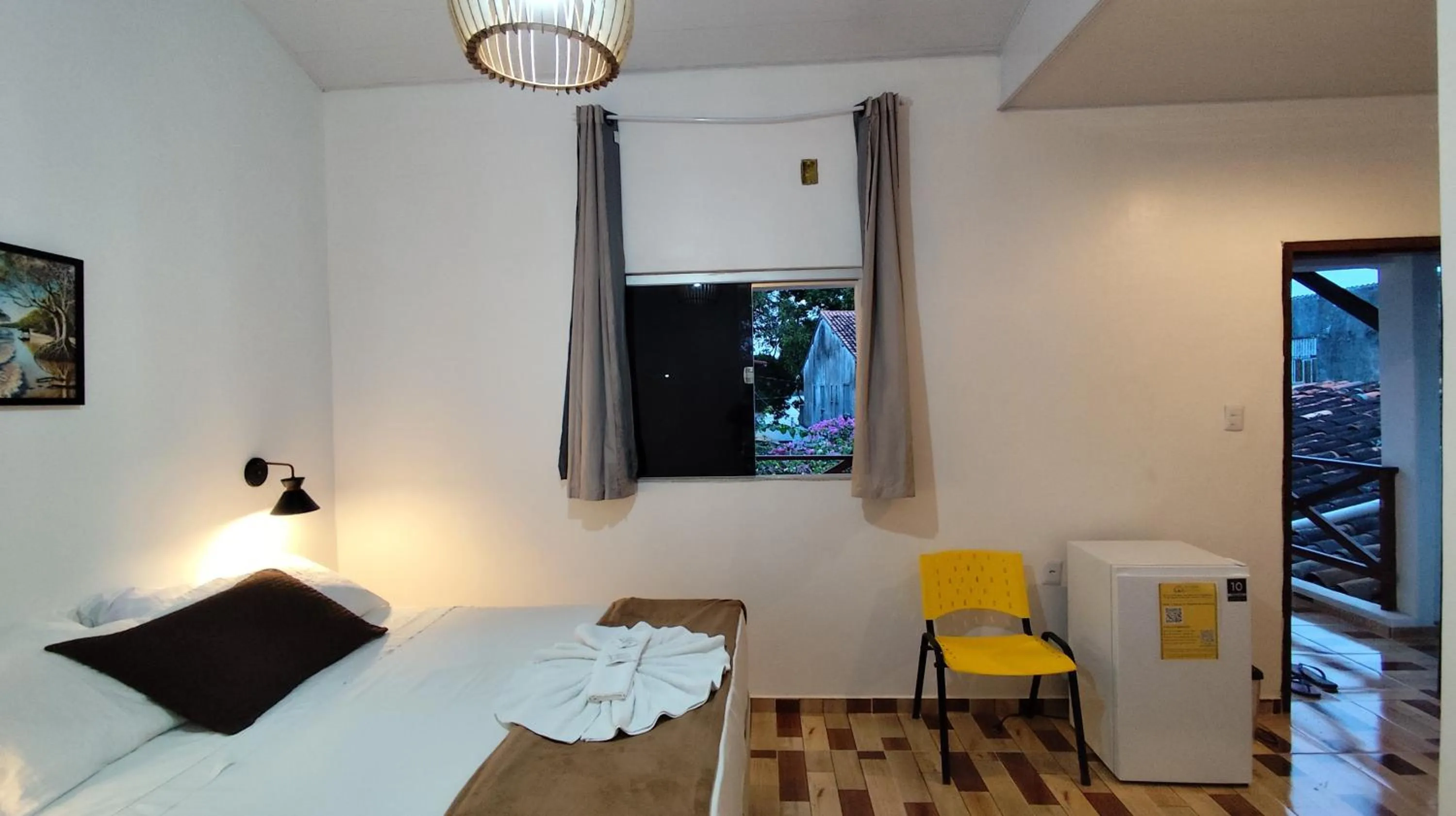 Bed in Pousada Solar Encanto do Marajó