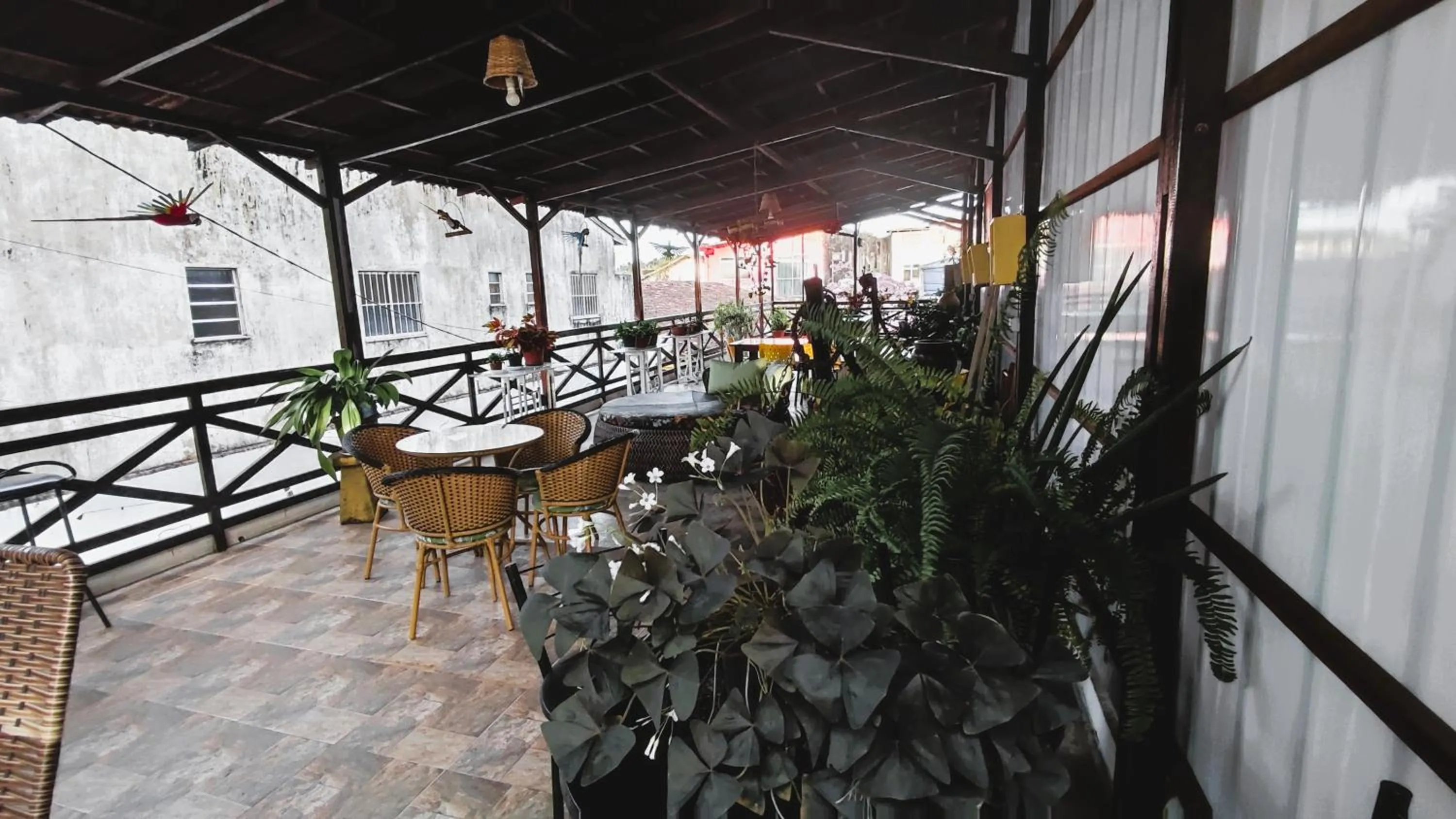 Lounge or bar in Pousada Solar Encanto do Marajó