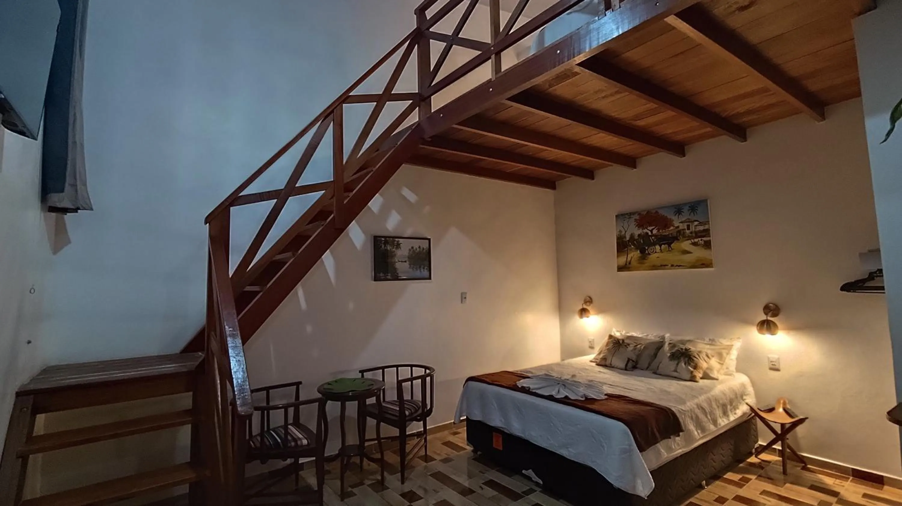 Bed in Pousada Solar Encanto do Marajó