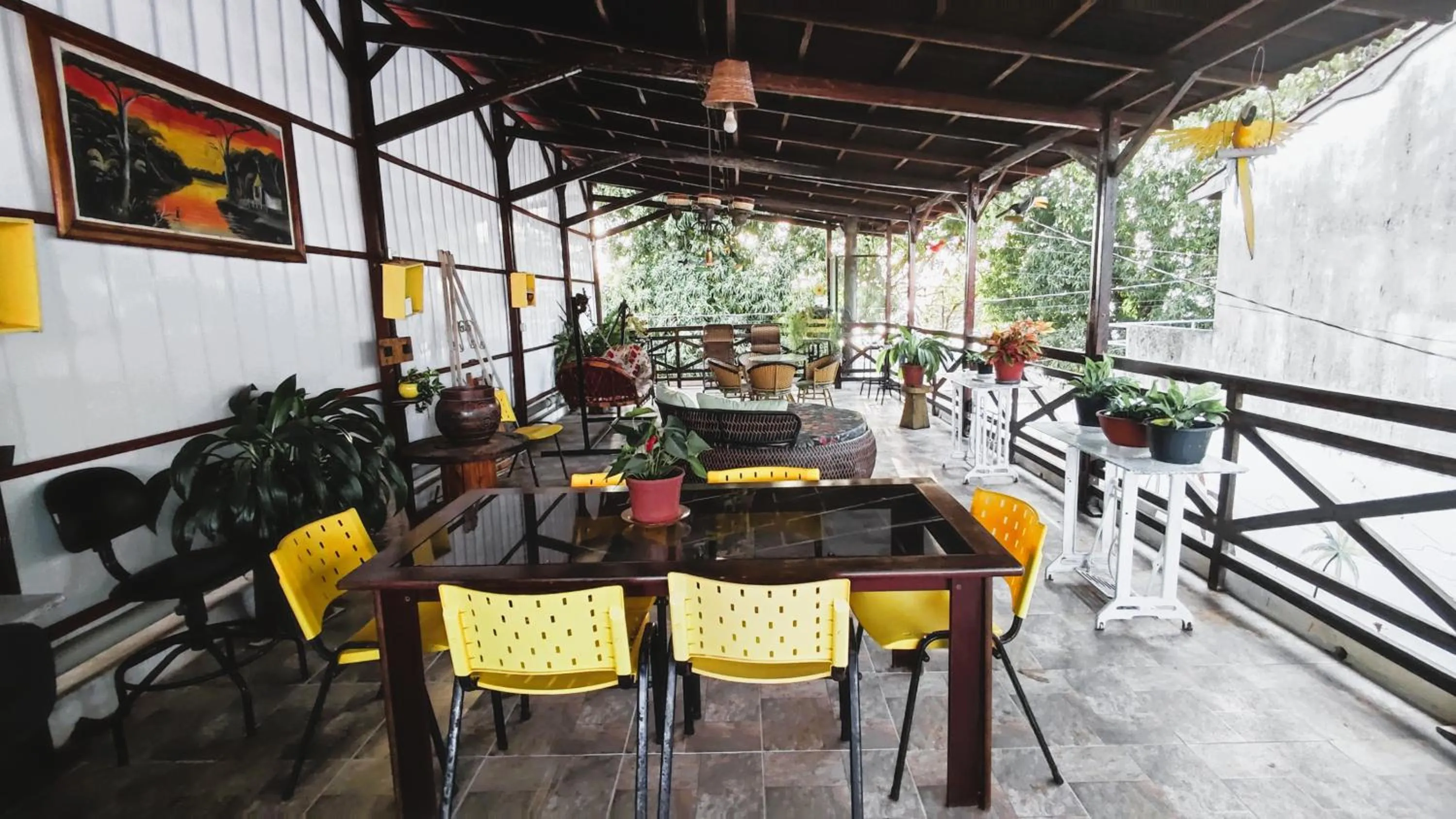 Lounge or bar in Pousada Solar Encanto do Marajó