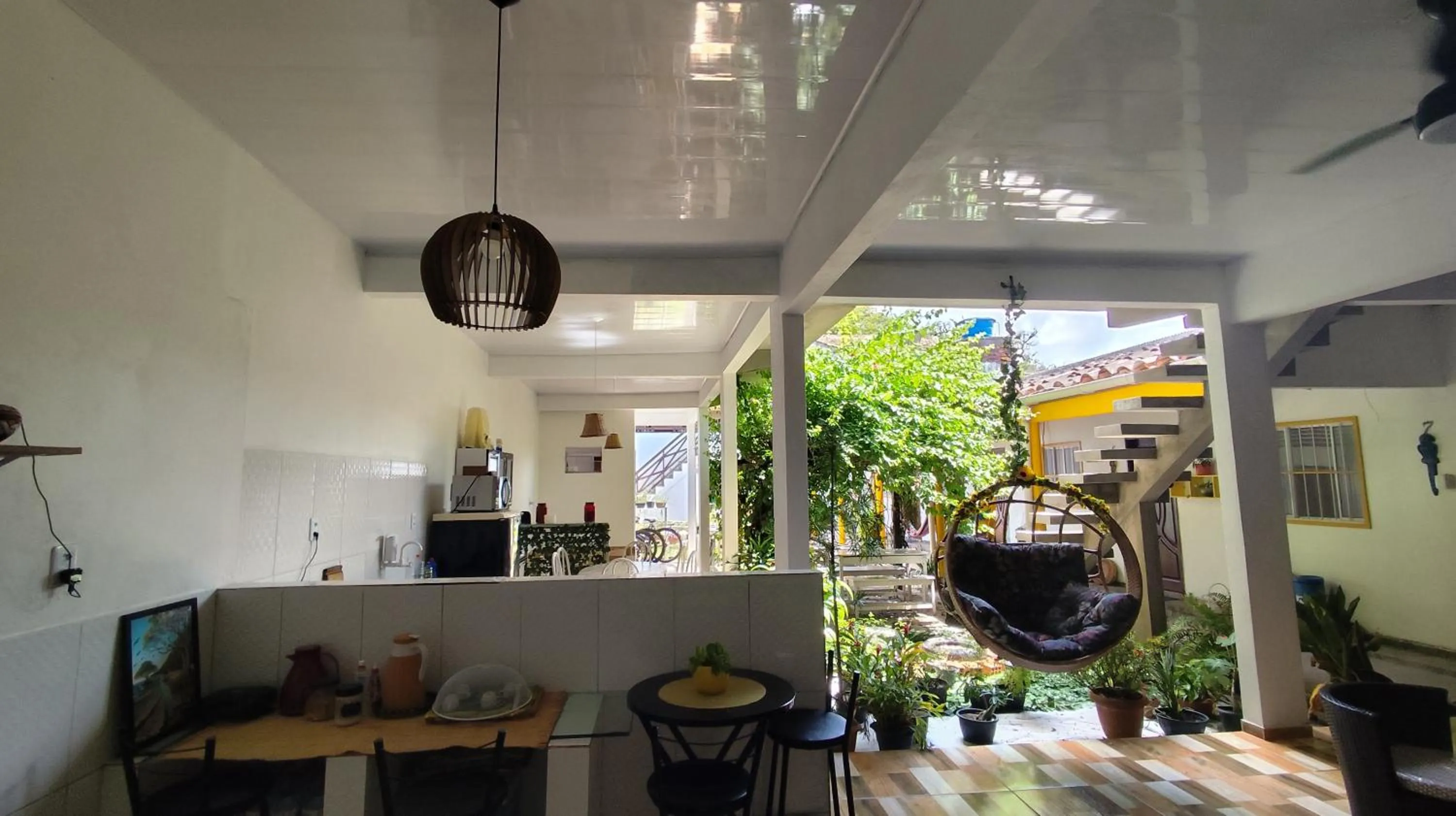 kitchen in Pousada Solar Encanto do Marajó