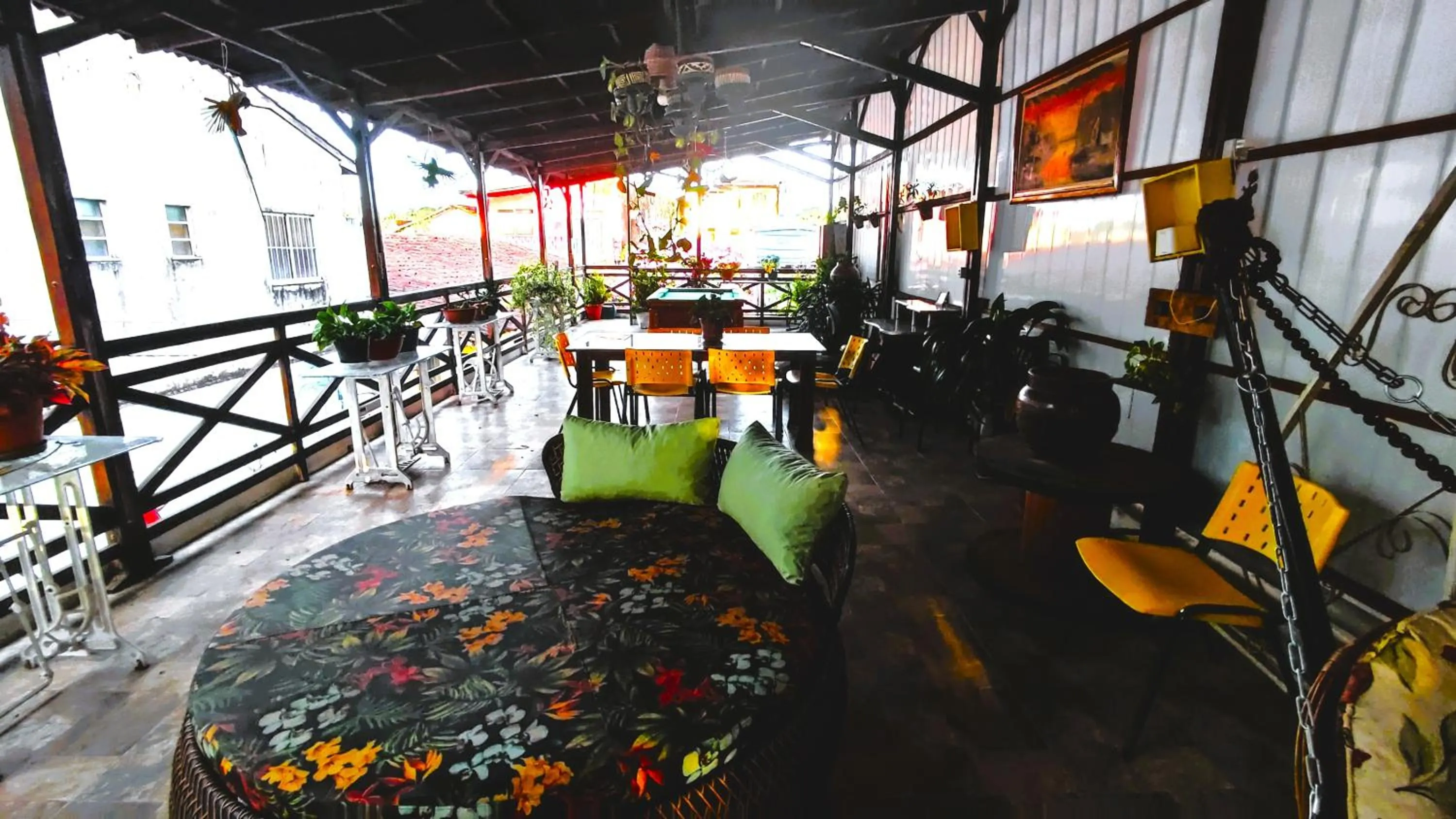 Lounge or bar in Pousada Solar Encanto do Marajó