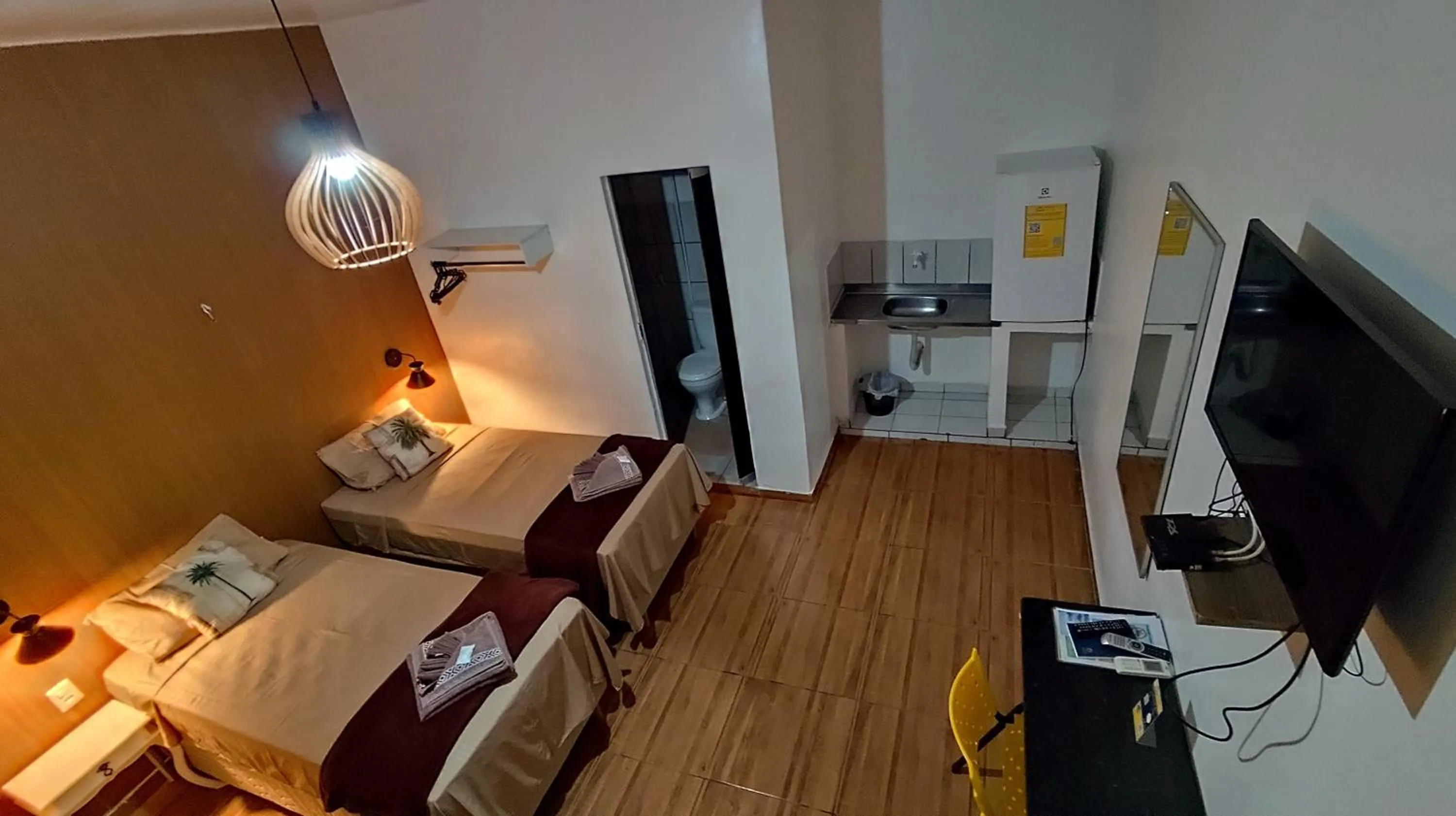 Bed in Pousada Solar Encanto do Marajó