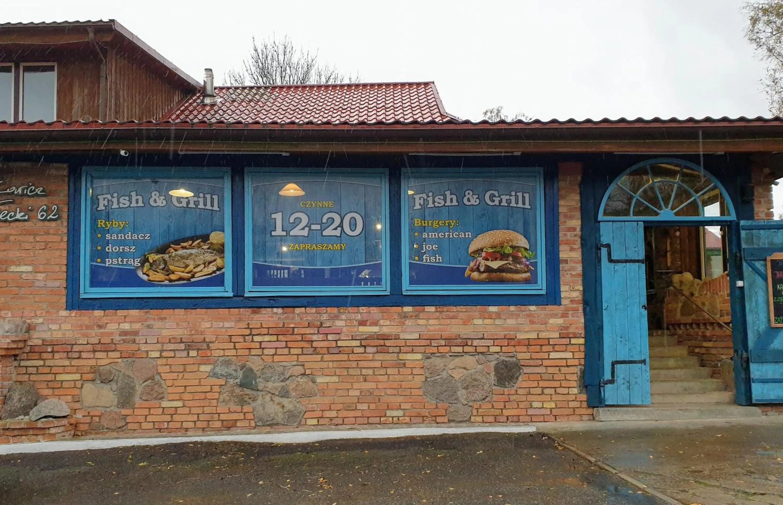 Restaurant/places to eat in Park Inn Resort przy jeziorze - sauna i duży parking - pieski mile widziane