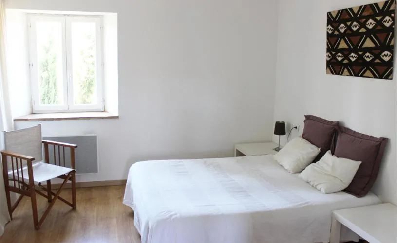 Bed in gîte le cayrols
