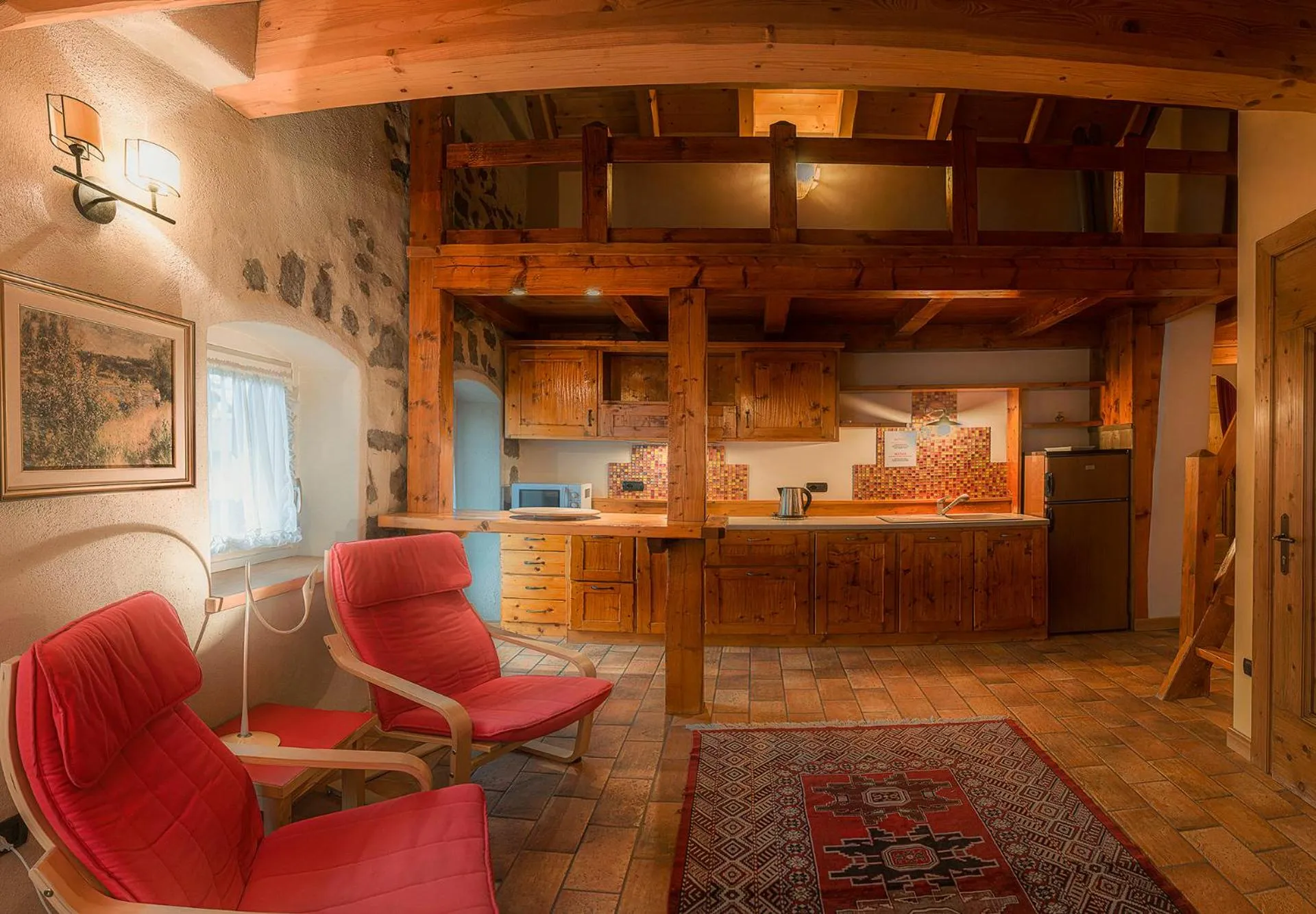 Kitchen or kitchenette in Castel Madonna