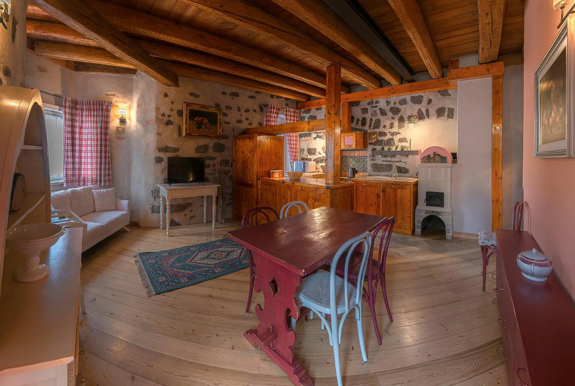 Kitchen or kitchenette in Castel Madonna