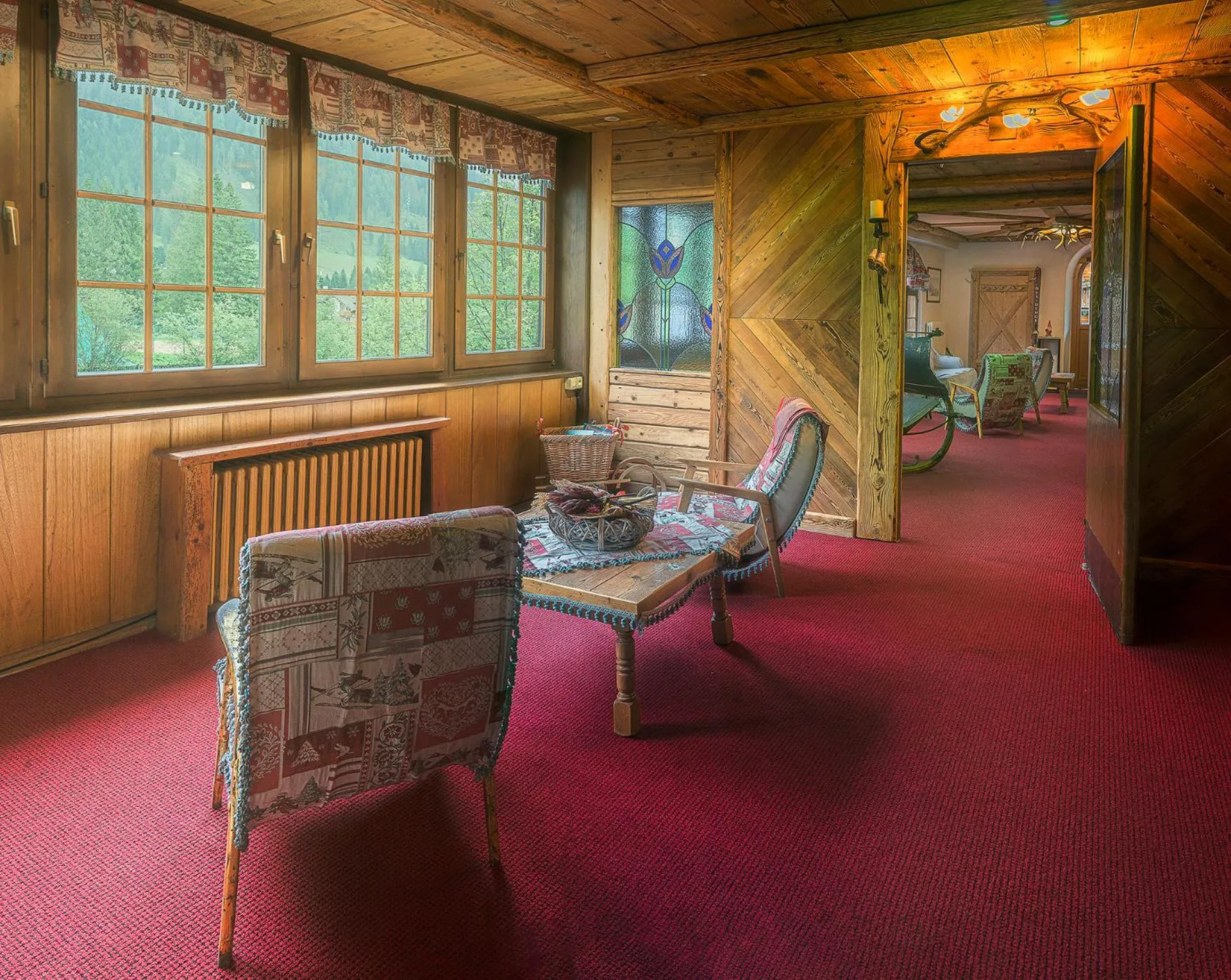 Lobby or reception in Castel Madonna