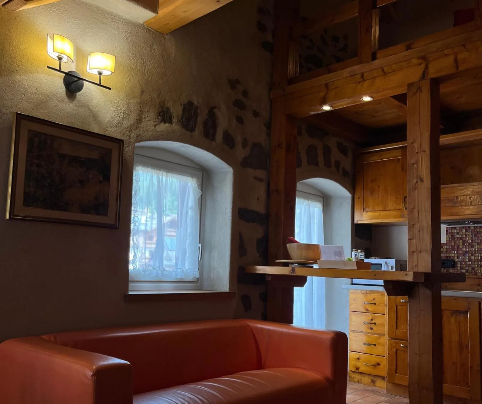 Living room in Castel Madonna