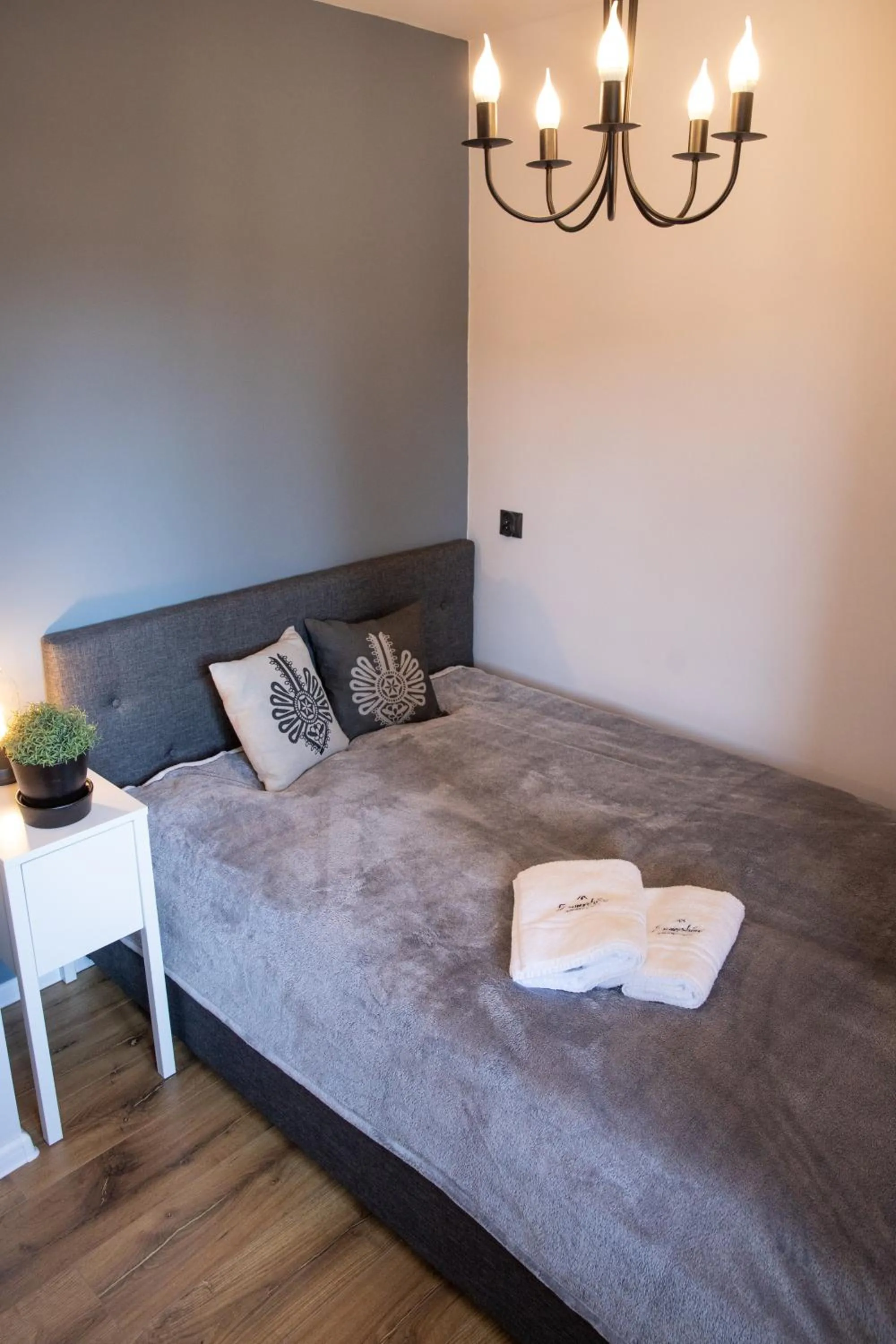 Bed in 5 Wierchów Apartamenty