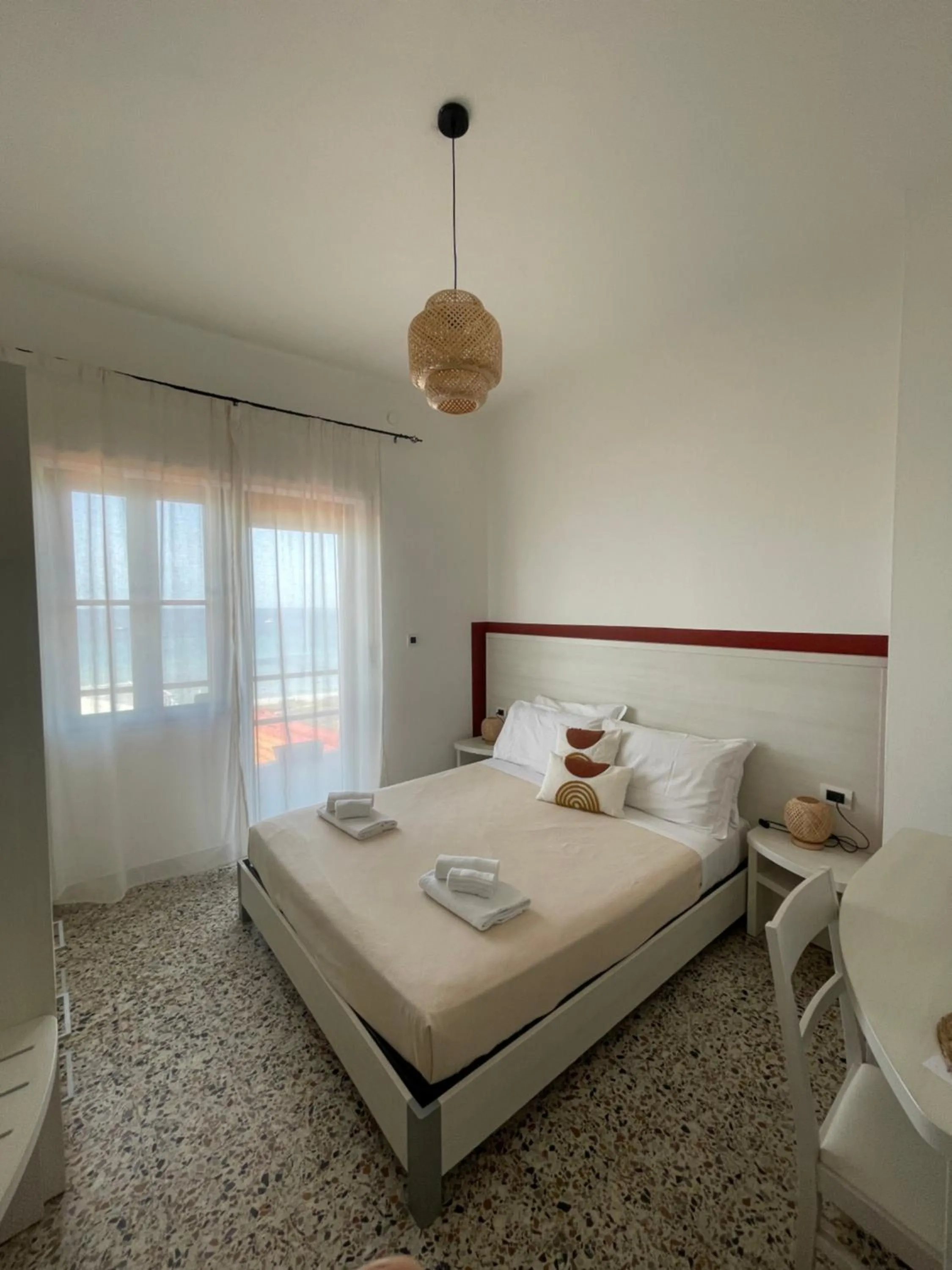 Bed in Hotel Maluentu