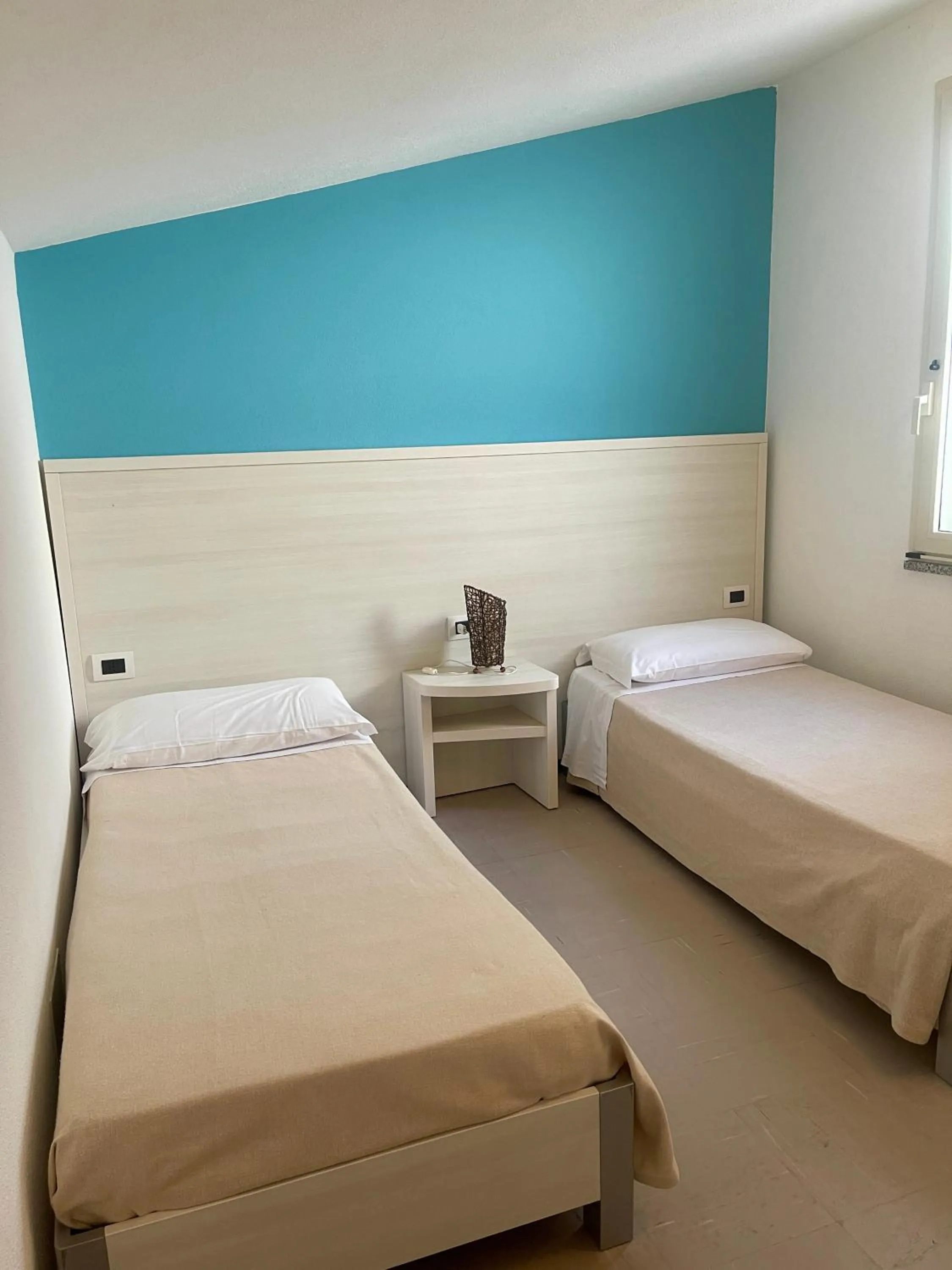 Bed in Hotel Maluentu