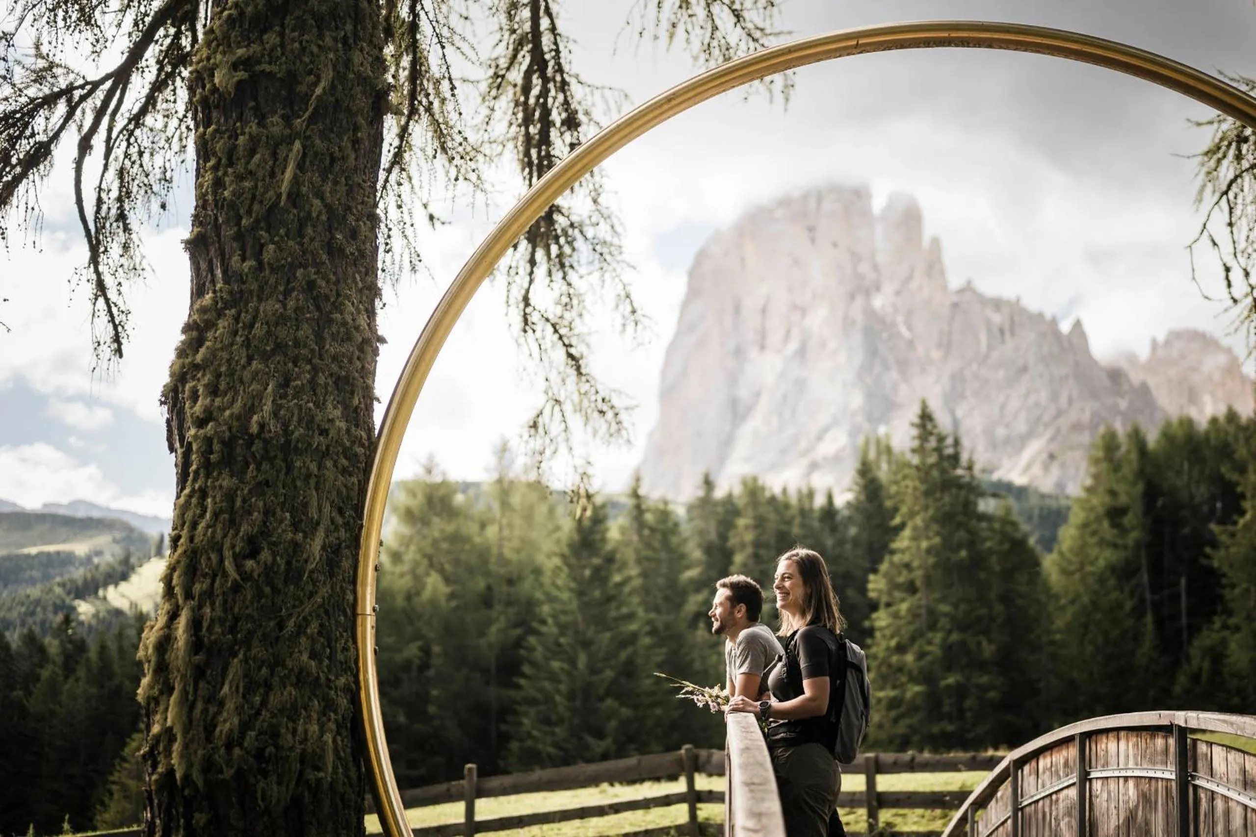 Hiking in Cendevaves Alpine Silence