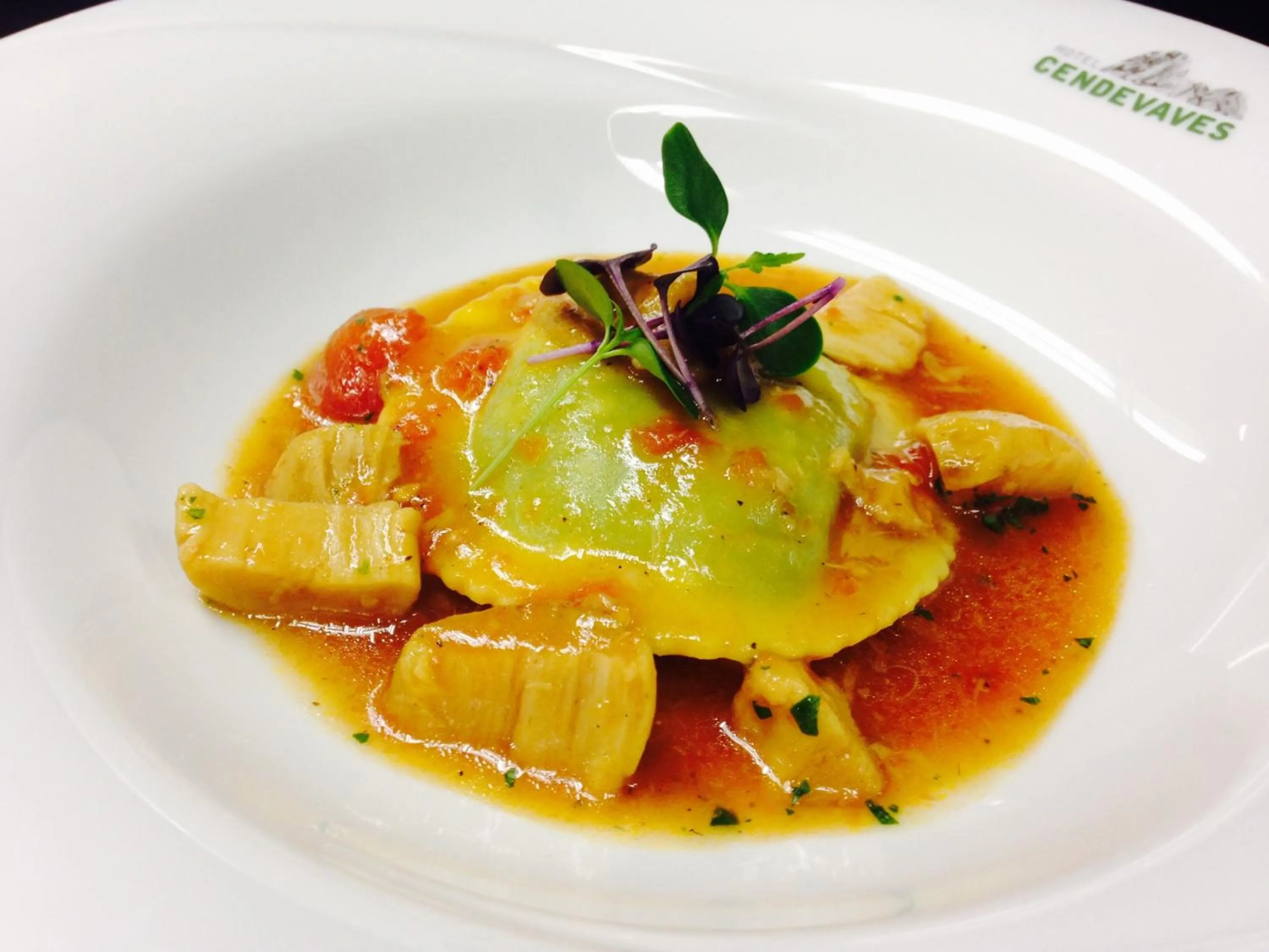 Food in Cendevaves Alpine Silence