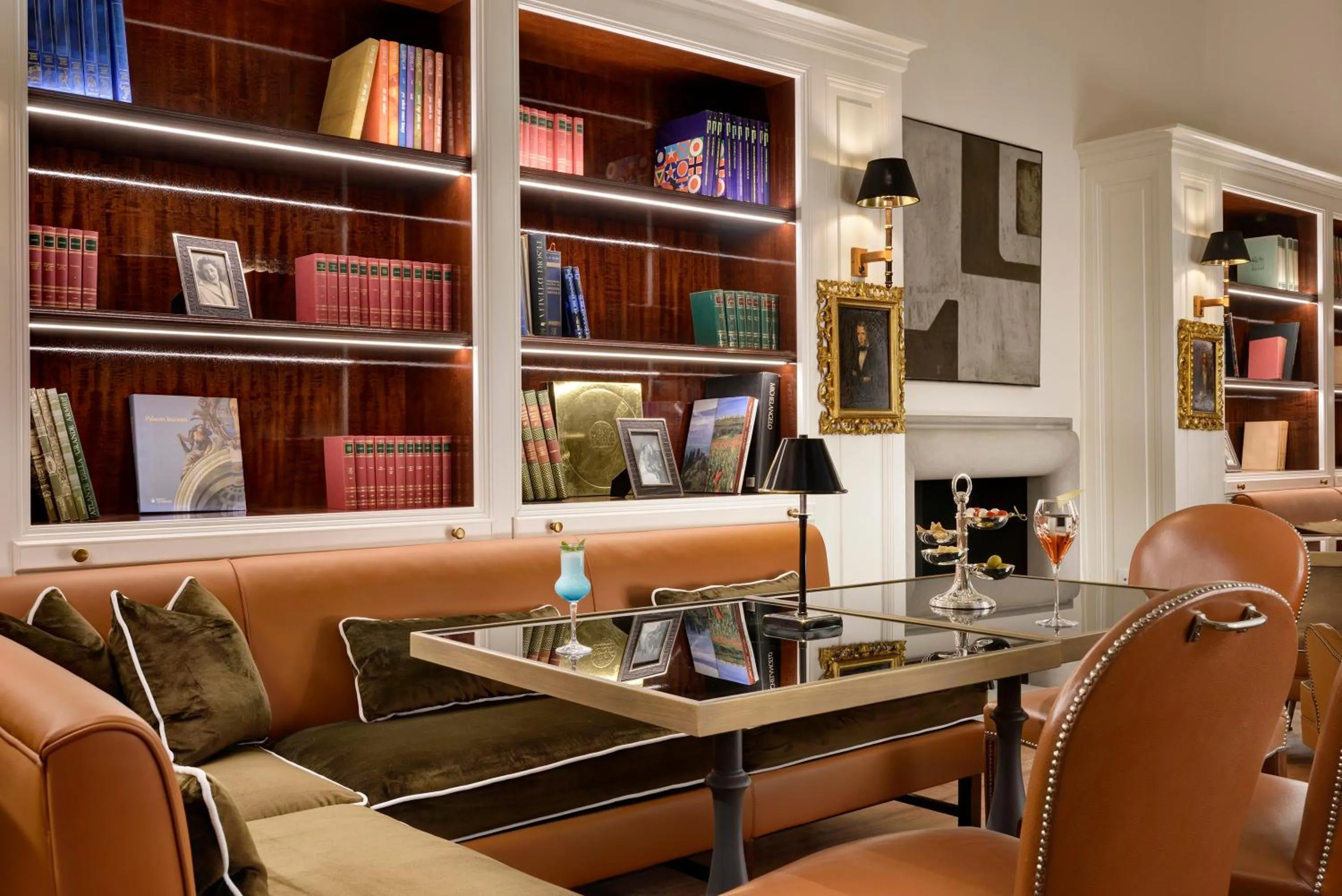 Lounge or bar in Palazzo Vecchietti - Residenza D'Epoca