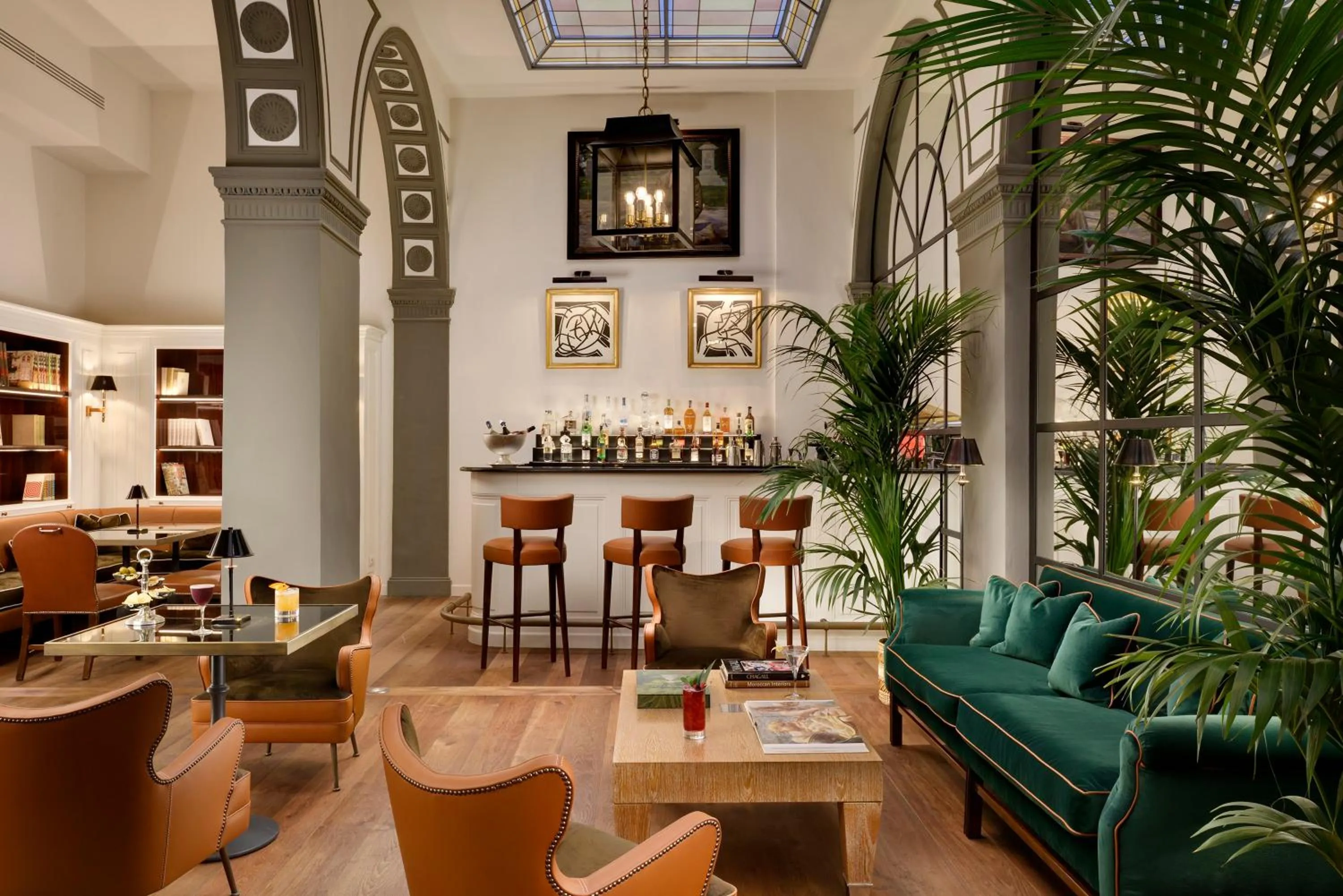 Lounge or bar in Palazzo Vecchietti - Residenza D'Epoca