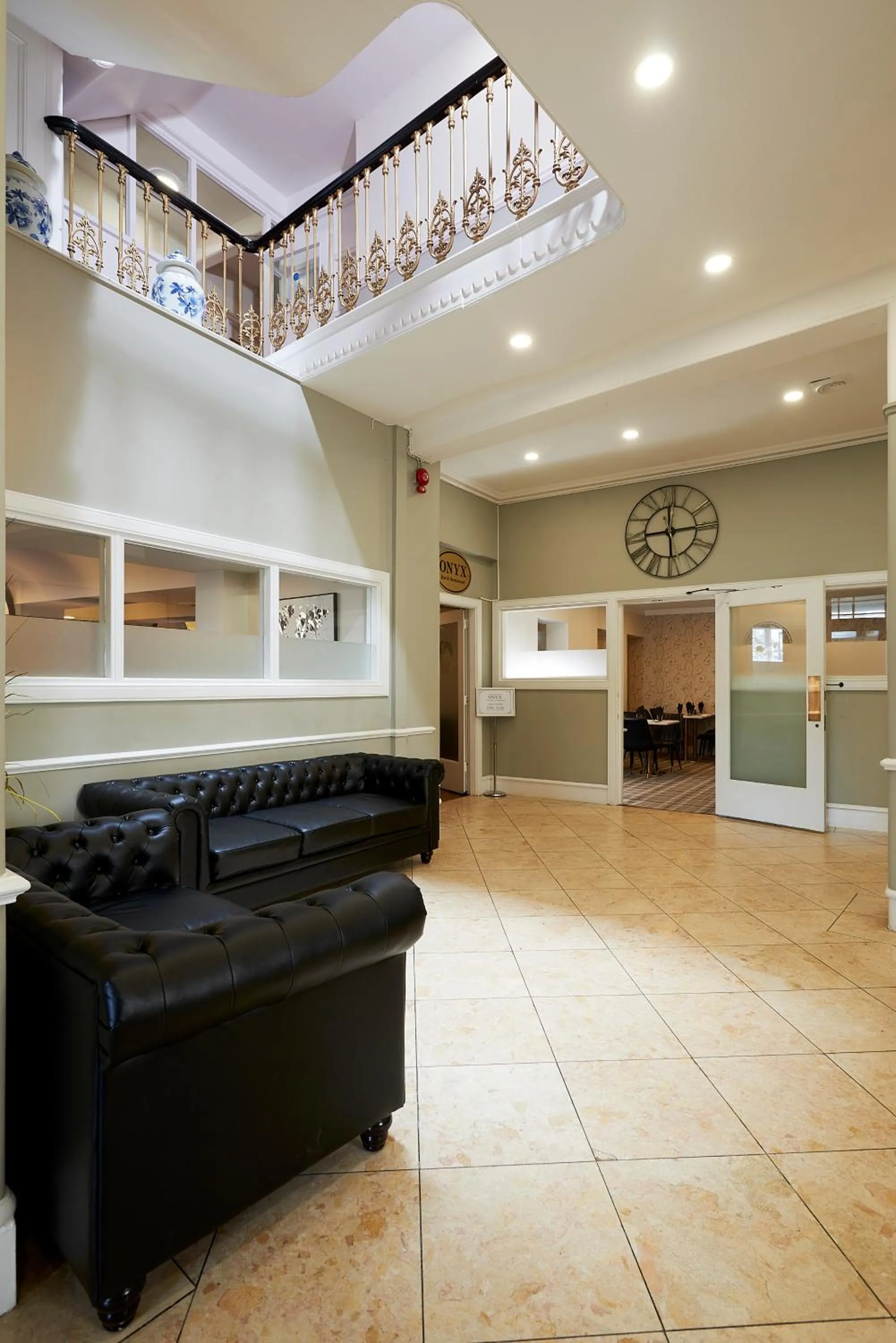 Lobby or reception in The Crown Hotel