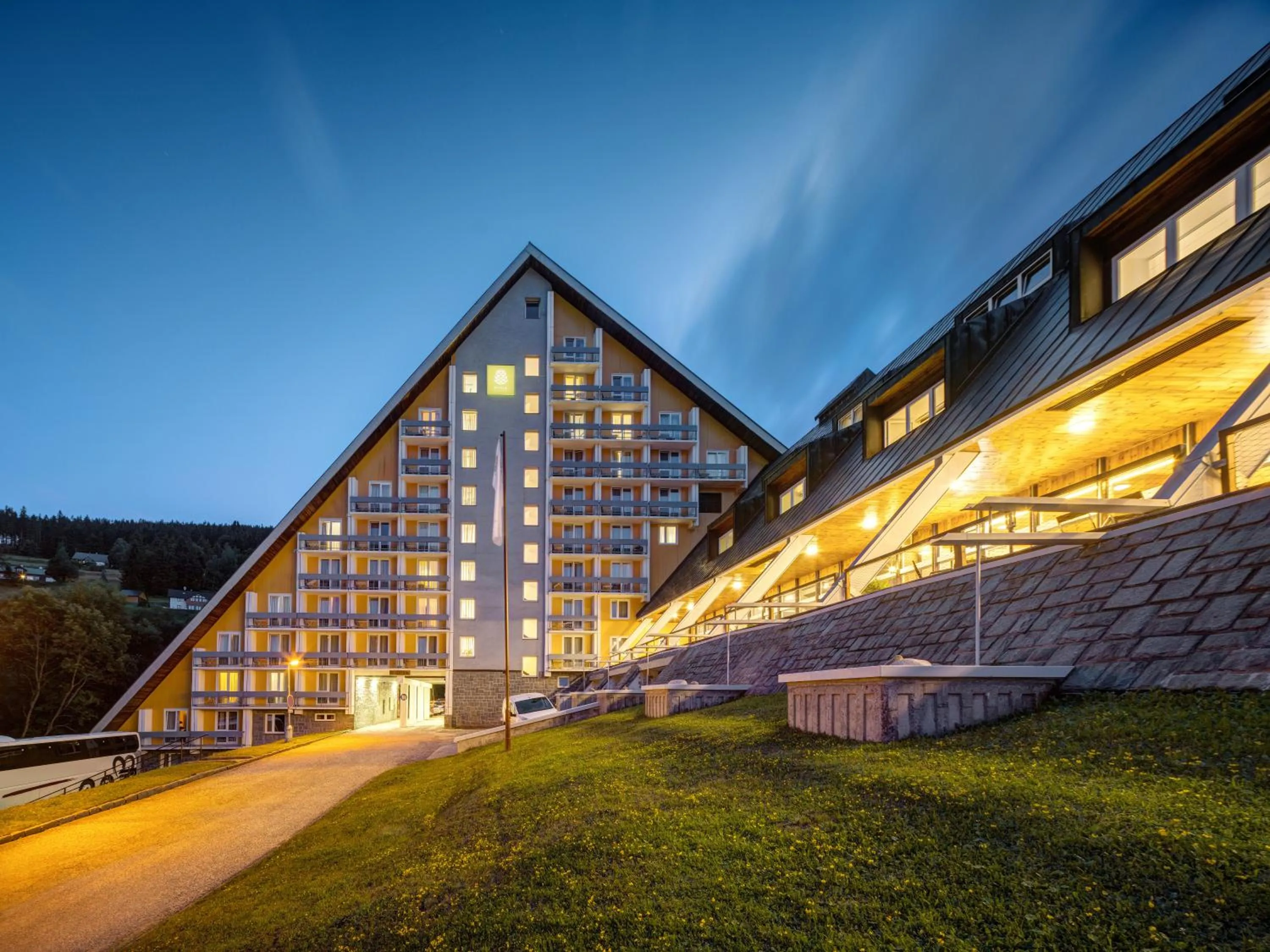 Property building in Pinia Hotel & Resort