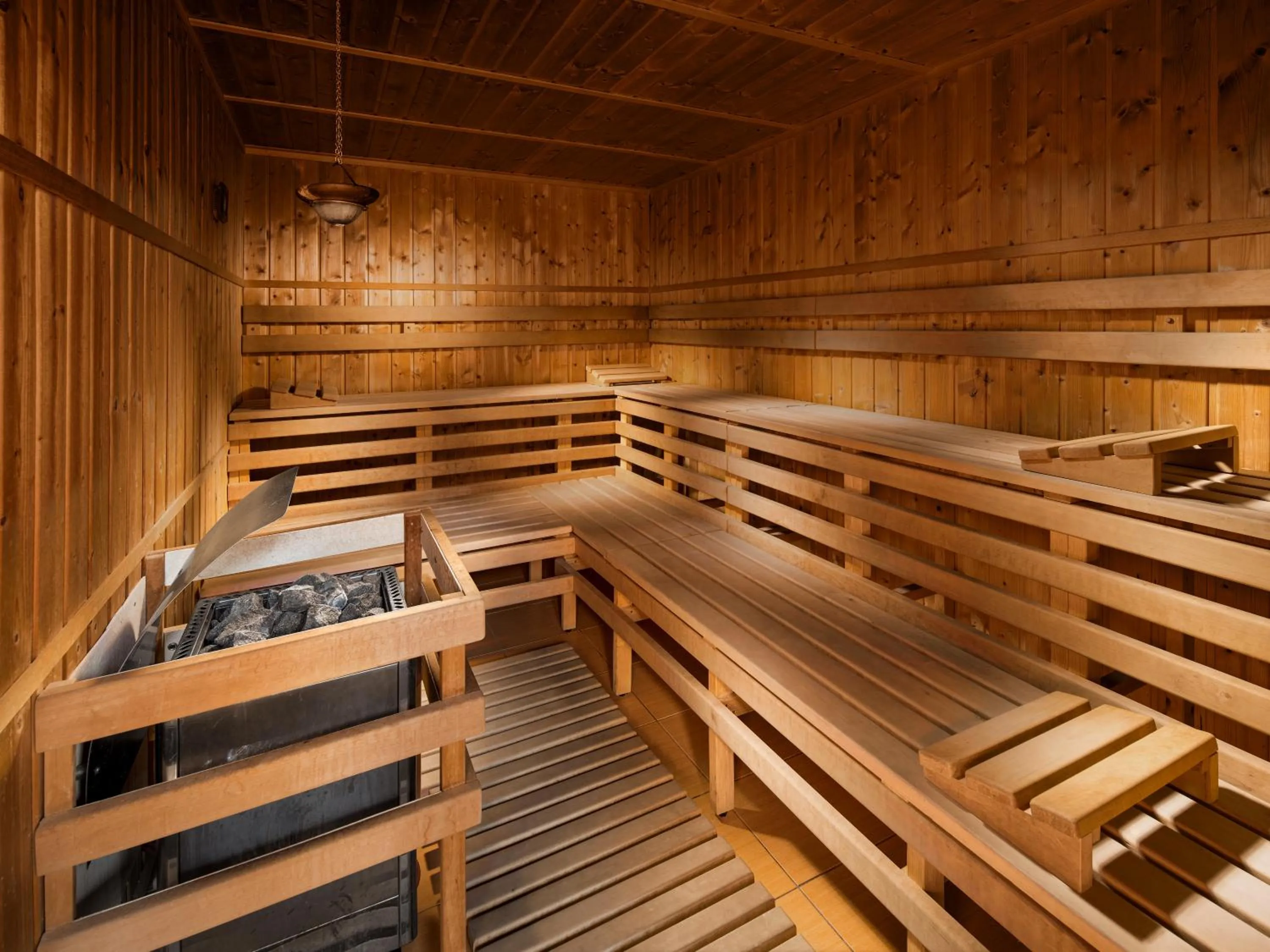 Sauna in Pinia Hotel & Resort
