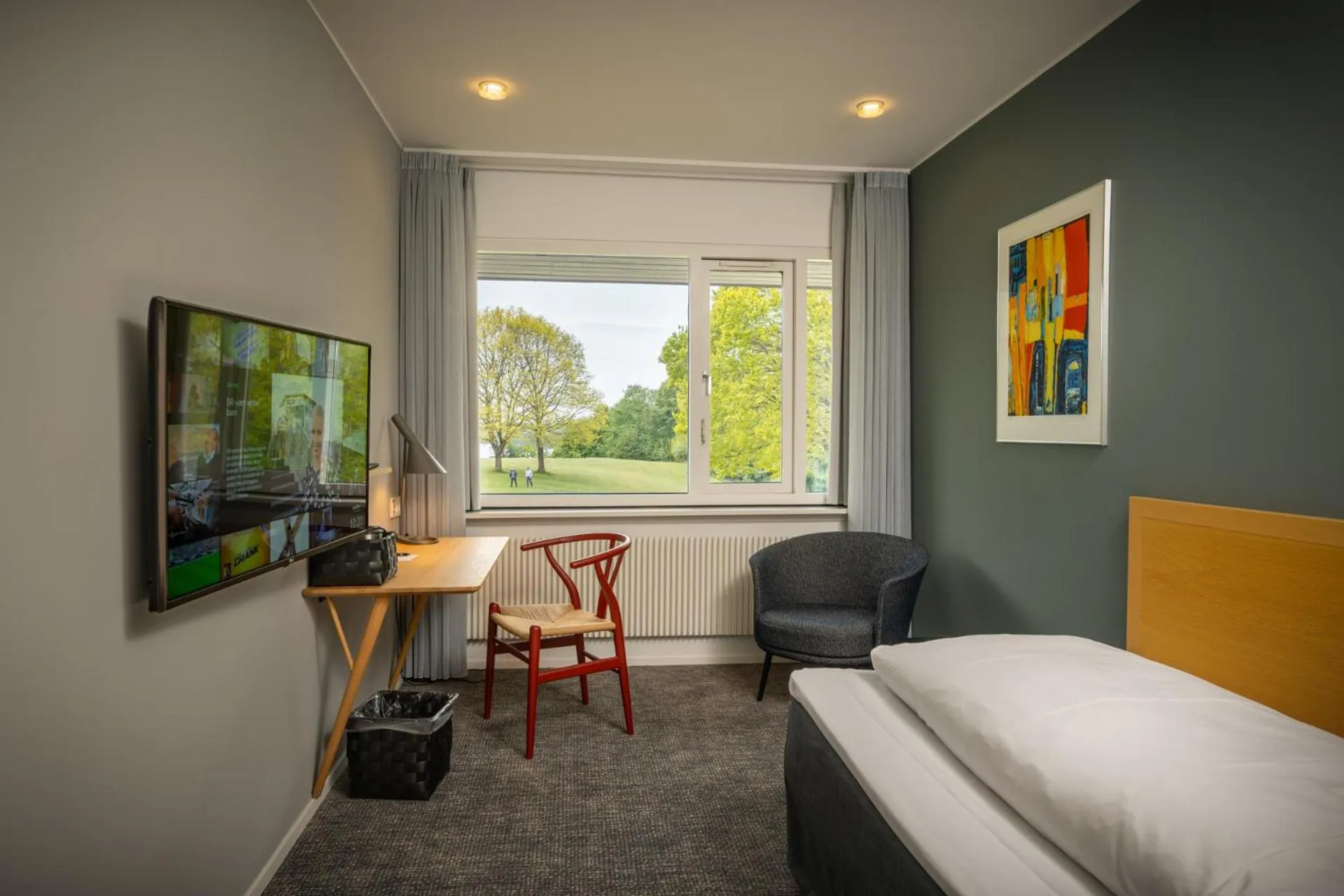 Bed in Skanderborg Park